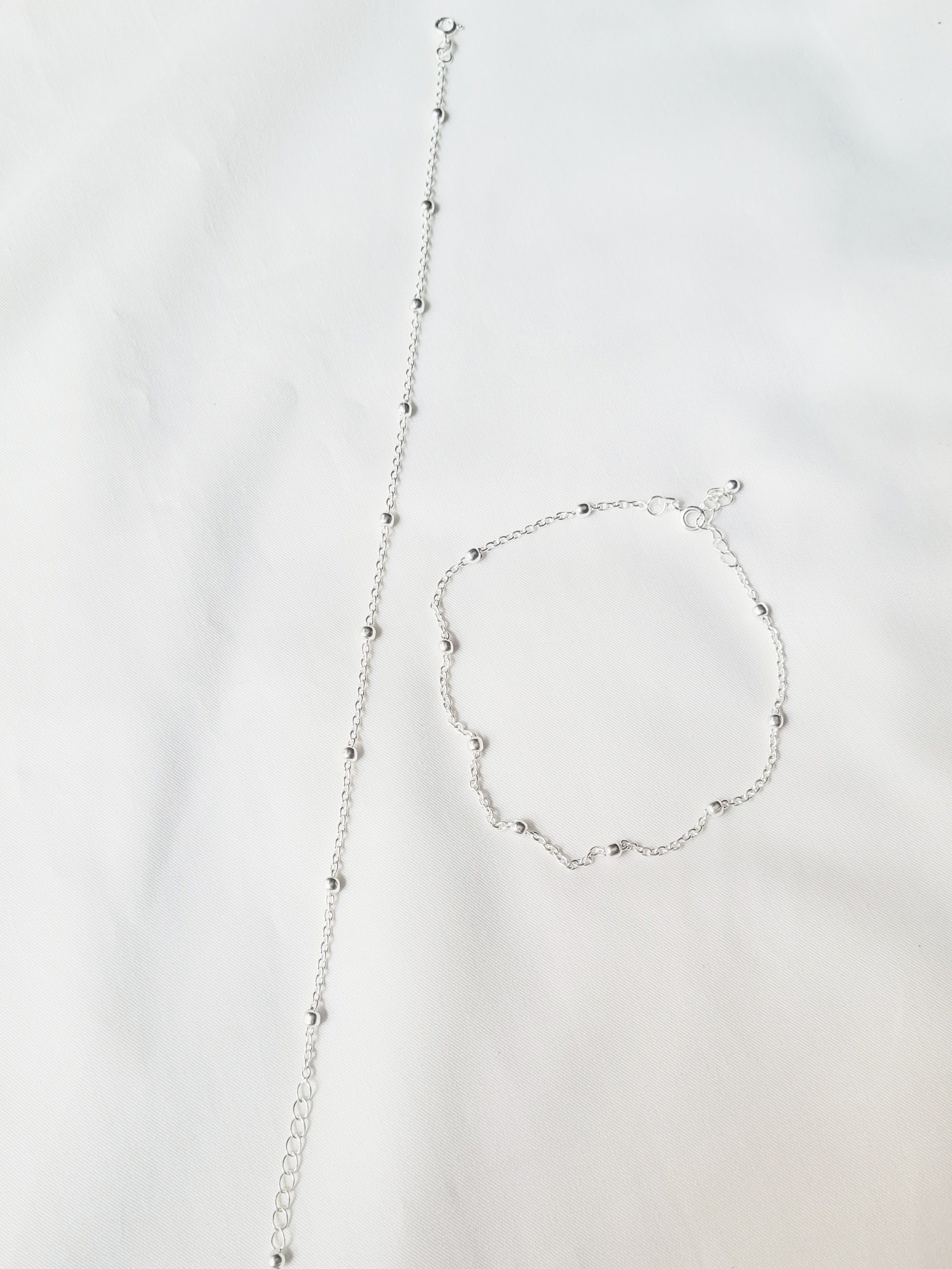 Reshmi - Handcrafted 92.5 Light Weight Anklet