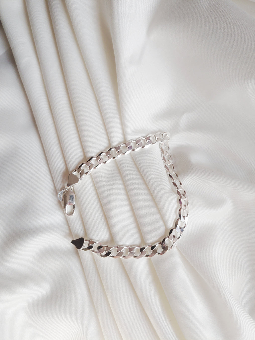 Silver Nova Minimalistic Men's 92.5 Bracelet