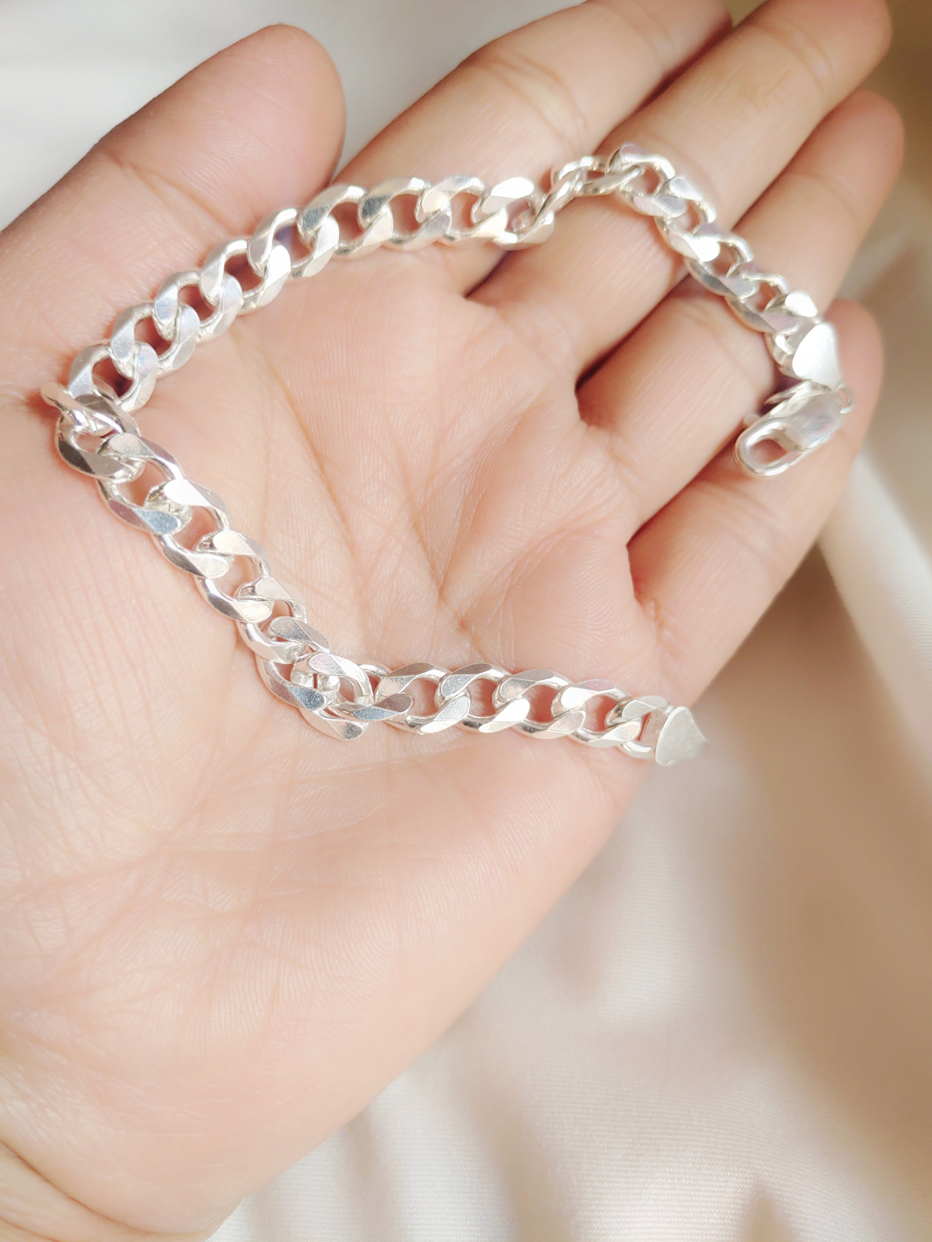 Silver Nova Minimalistic Men's 92.5 Bracelet