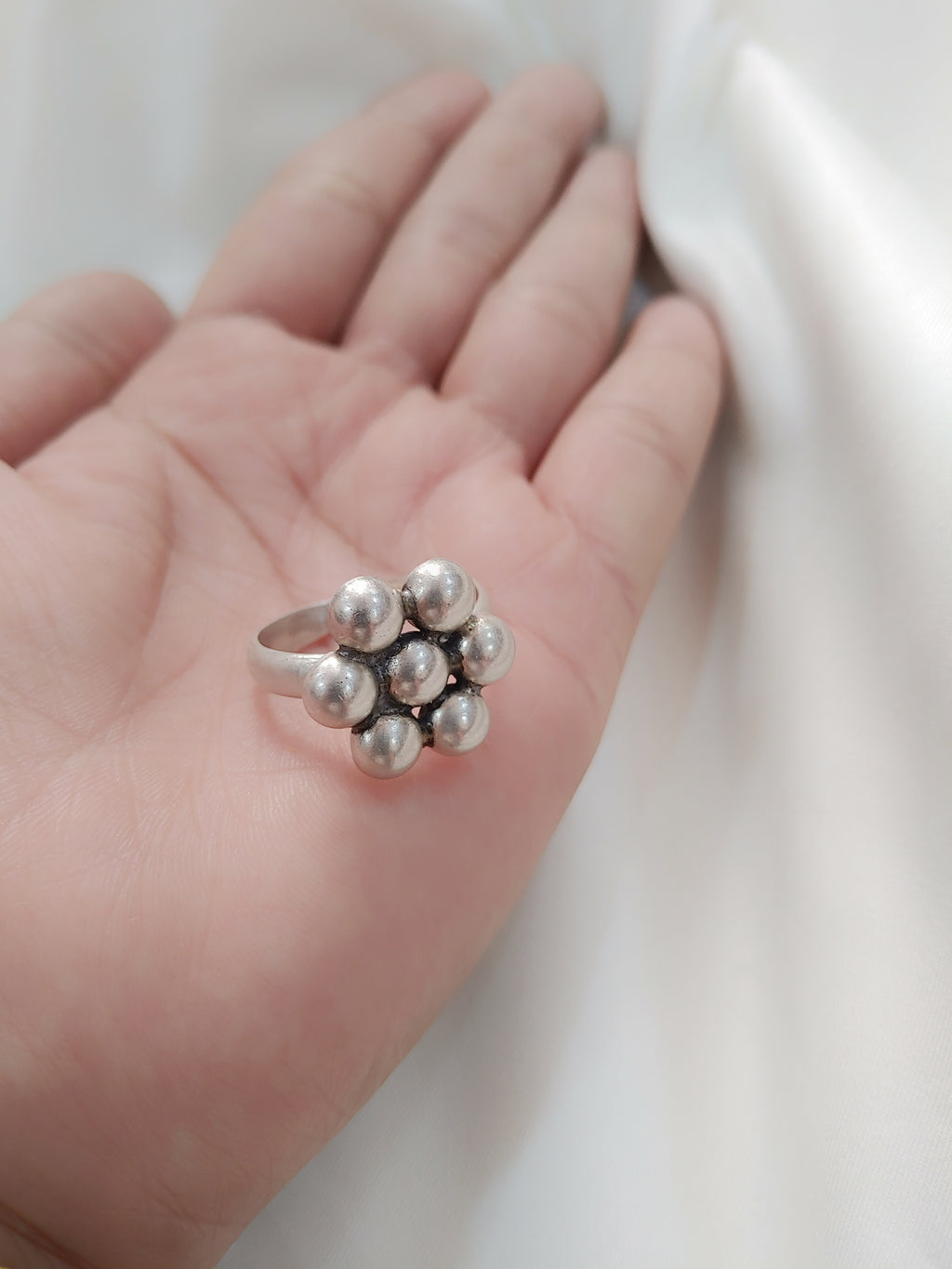 Gulika Traditional 92.5 Silver Adjustable Ring