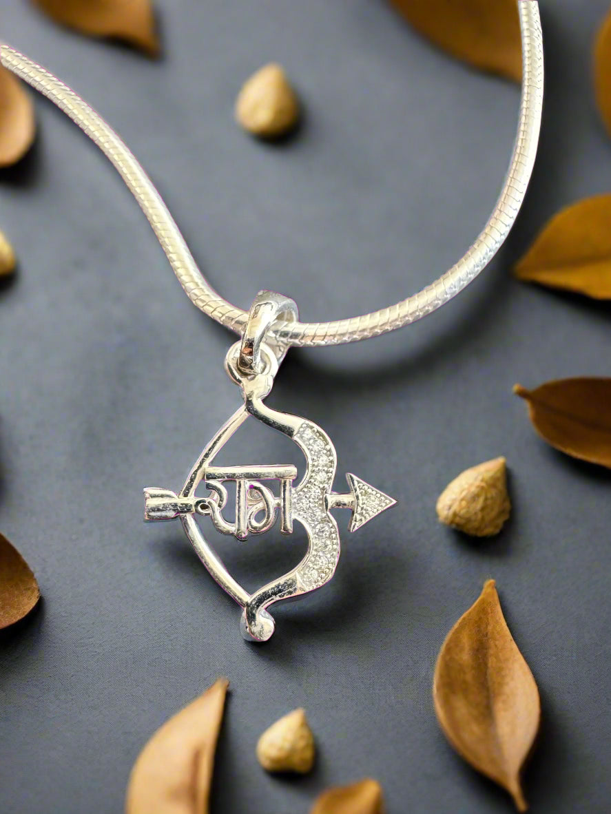 92.5 Silver Unisex Ram Pendant (without Chain)
