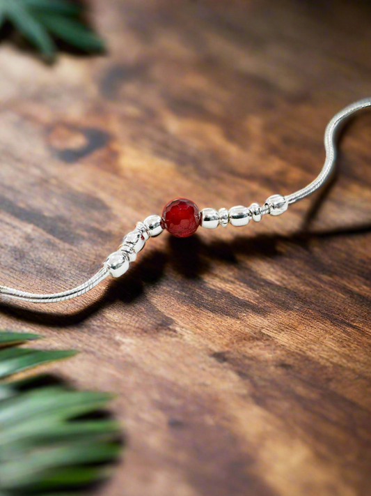 Elegant Silver Rakhi in 92.5 Sterling – Limited Edition