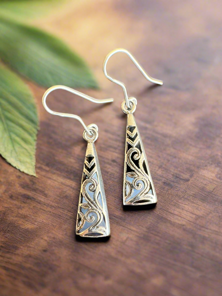 92.5 Silver Drop Earrings