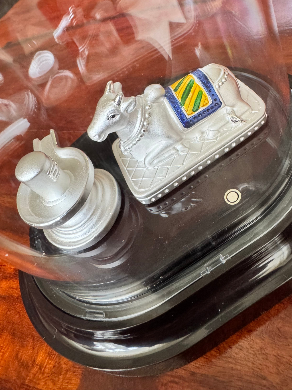 Shiva aur Nandi (999 Silver)