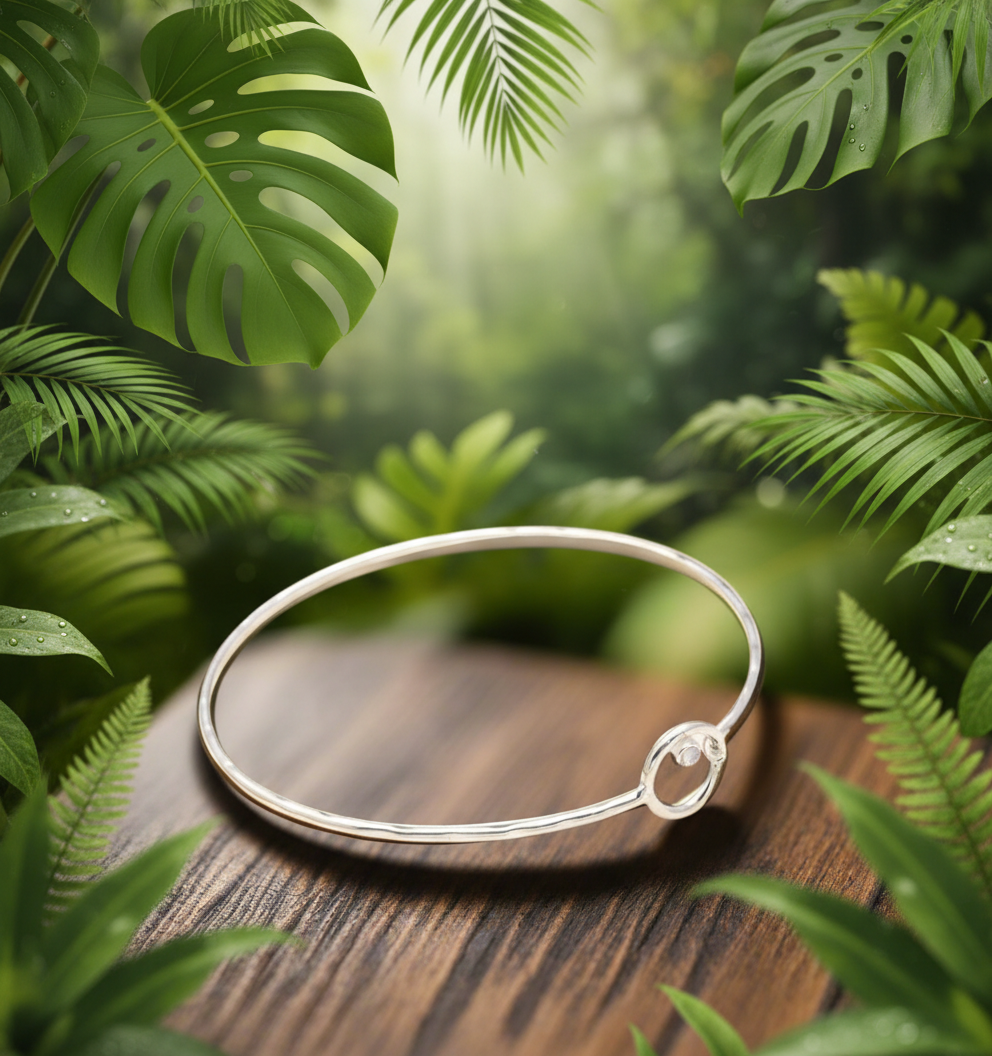 92.5 Silver Minimalistic Bracelet