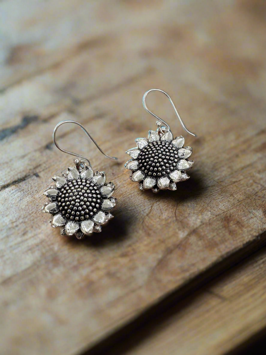 The Sunshine 92.5 Silver Drop Earrings