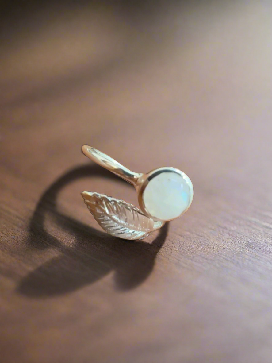 92.5 Silver Stone Open Ring