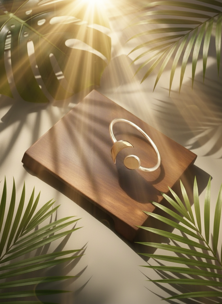 The Chandesa Ring - 92.5 Silver Adjustable Minimalistic