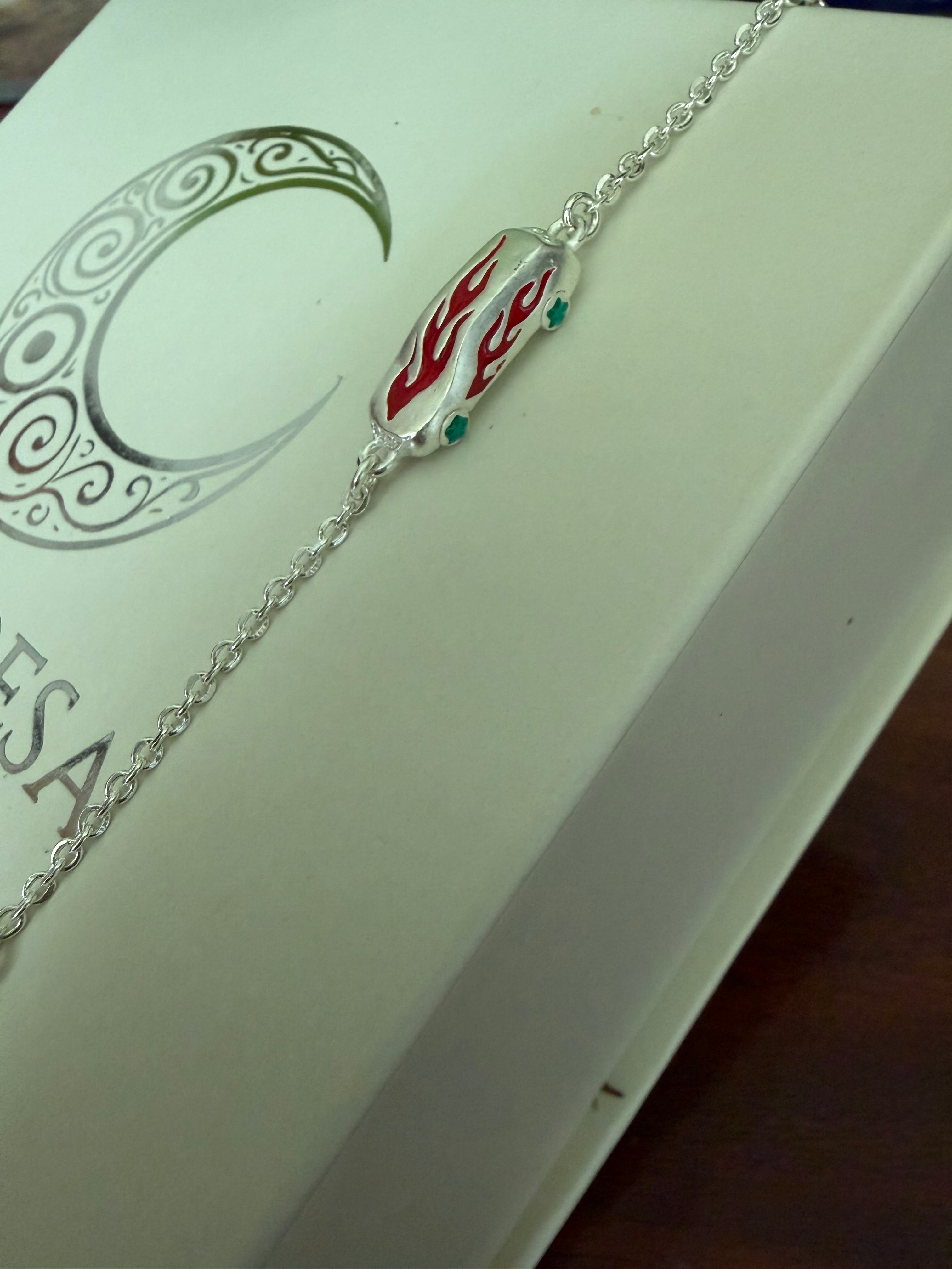 Car Bracelet Kids Rakhi - 925 Silver