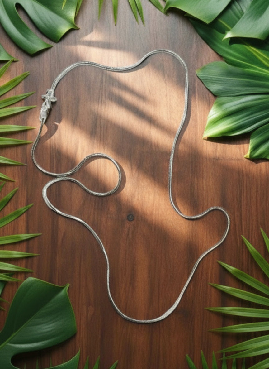 Neysa 92.5 Silver Snake Chain