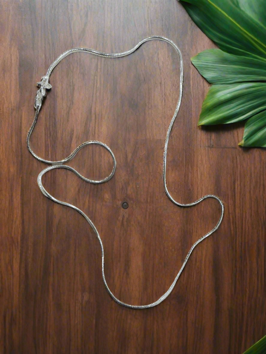 Neysa 92.5 Silver Snake Chain