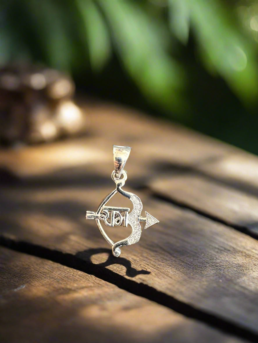 92.5 Silver Unisex Ram Pendant (without Chain)