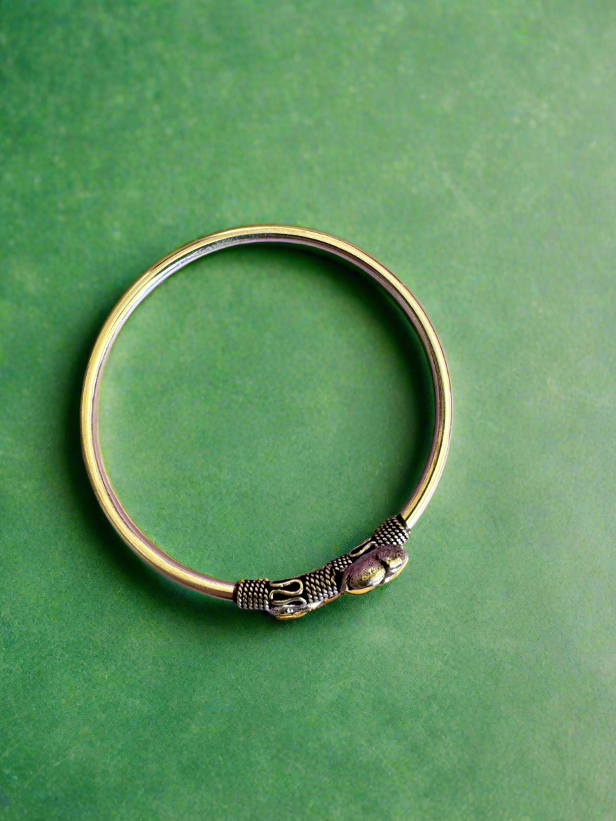 Antique 92.5 Silver Rose Bracelet