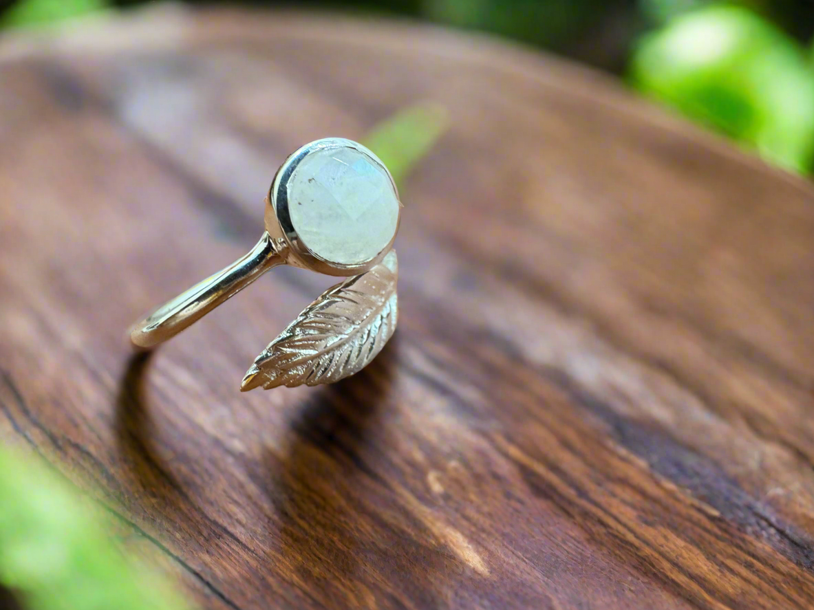 92.5 Silver Stone Open Ring