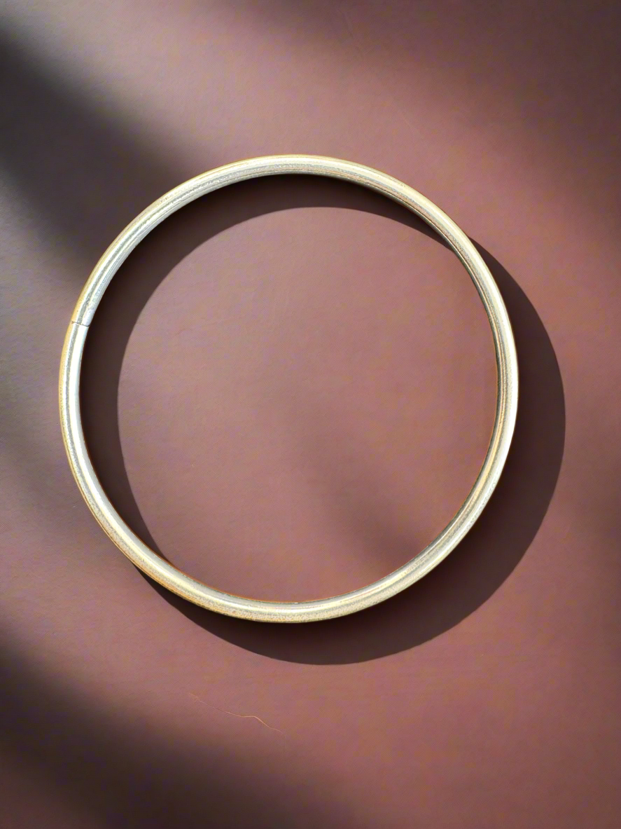 92.5 Silver Plain Design Bangle