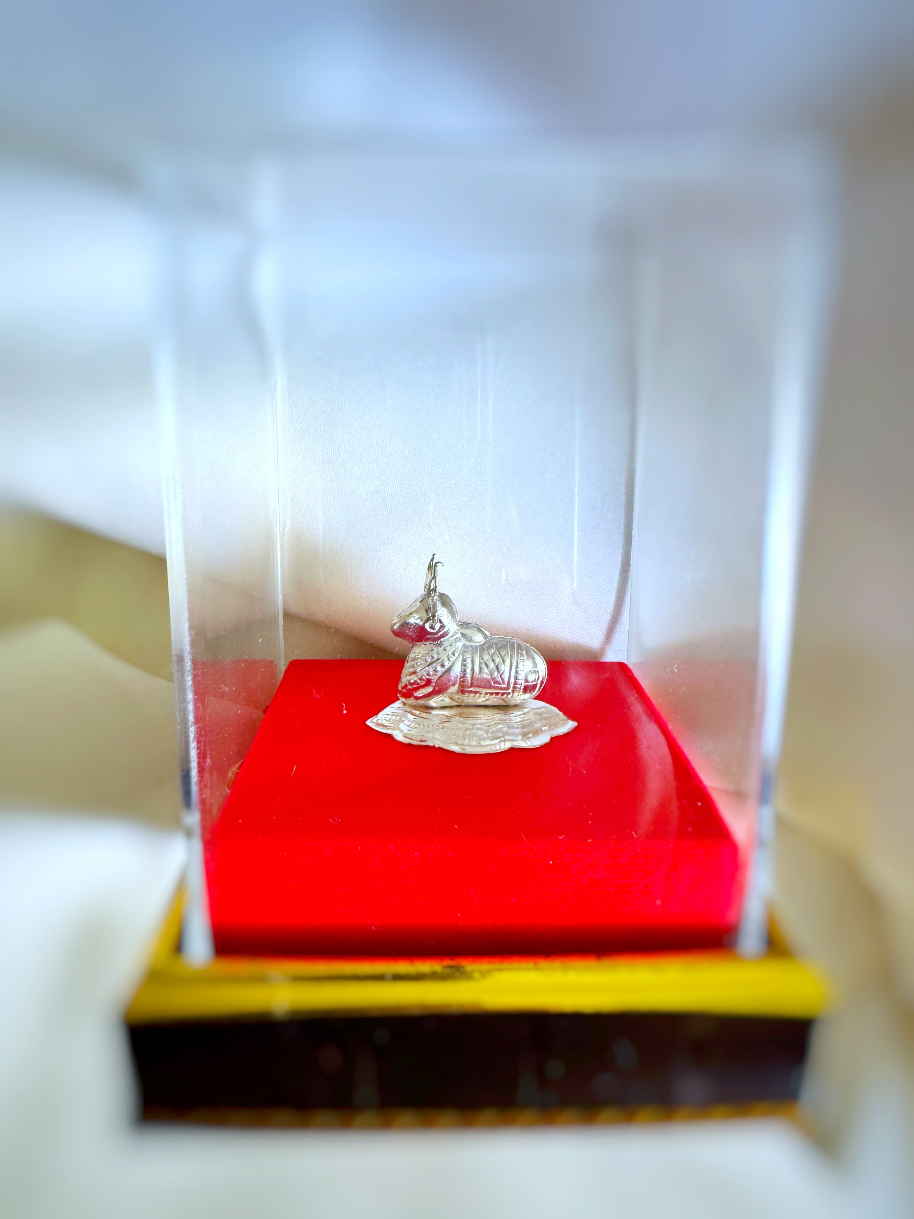 Sacred Nandi – The Divine Guardian of Shiva (500 Silver)