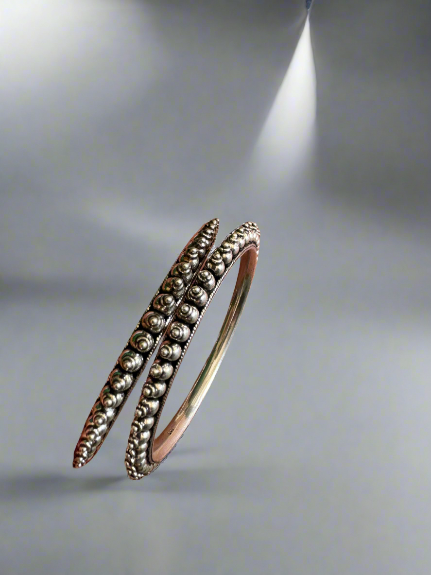 Pair of 92.5 Silver Bangles