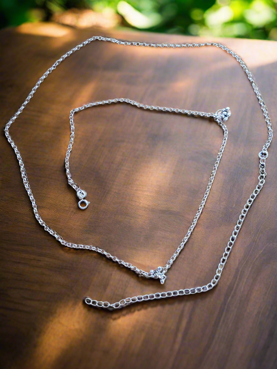 Kardhani - Traditional 92.5 Silver Kamarbandh