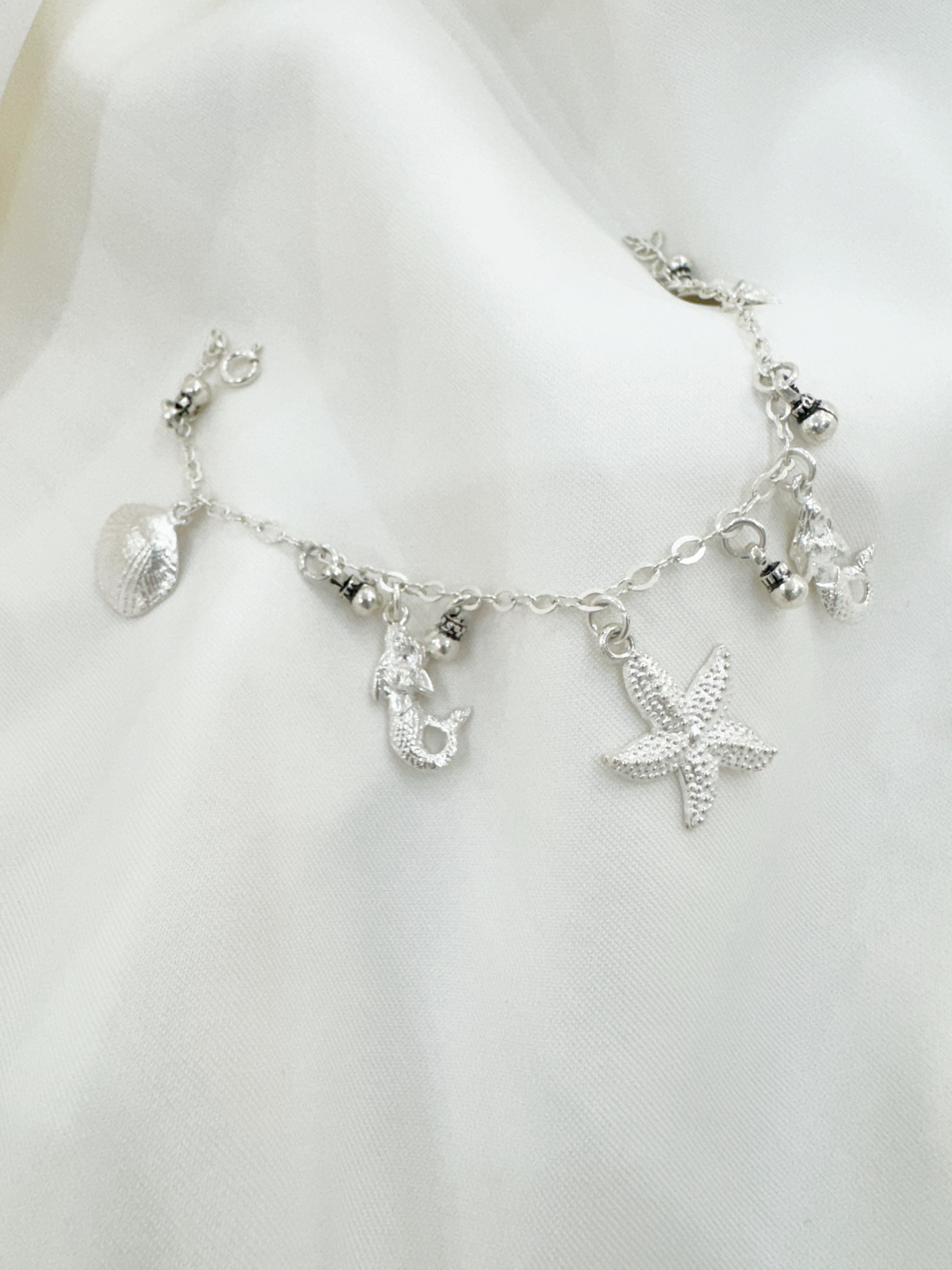 Sagarika – Ocean’s Muse Bracelet 92.5 Silver