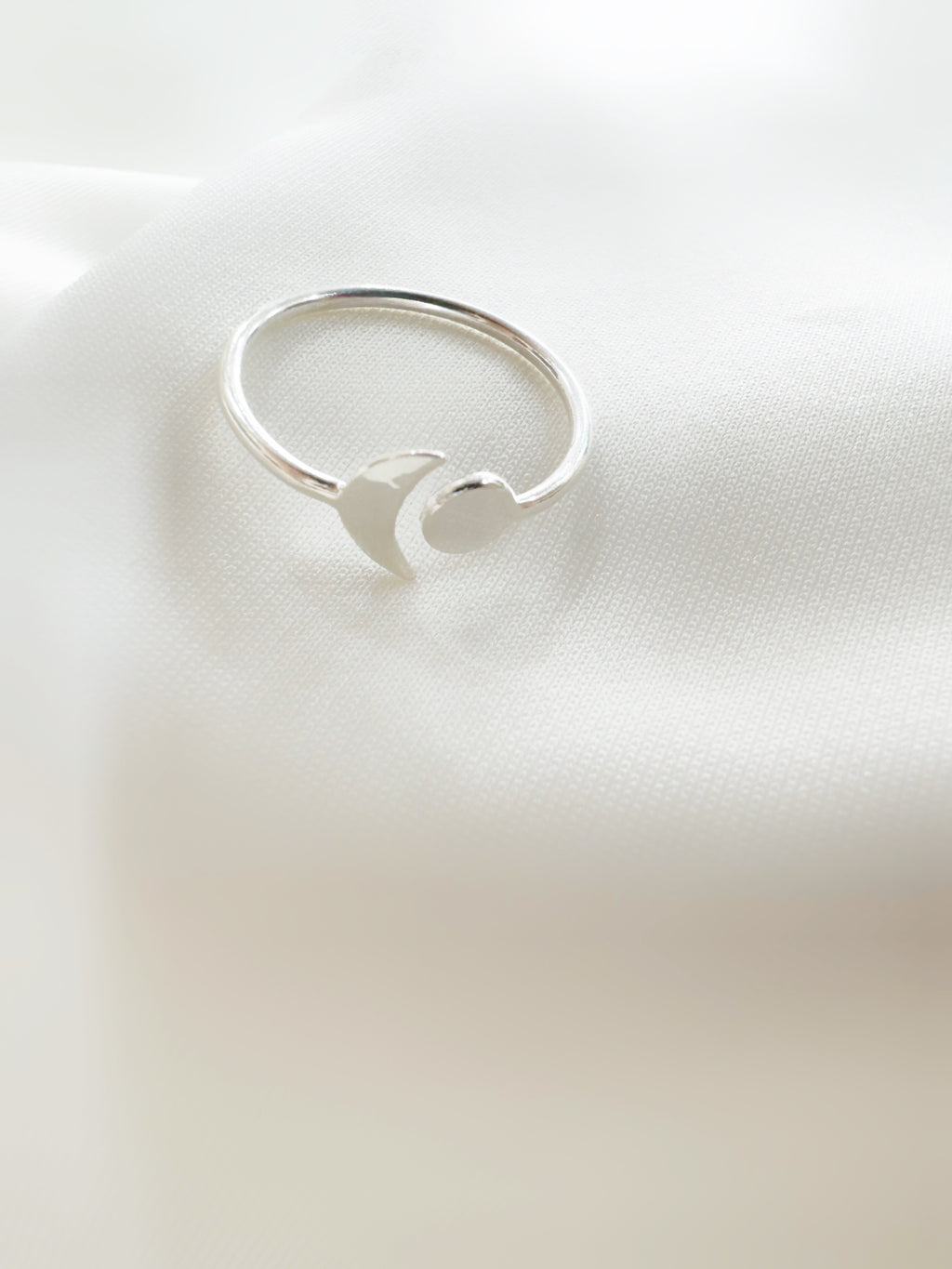 The Chandesa Ring - 92.5 Silver Adjustable Minimalistic