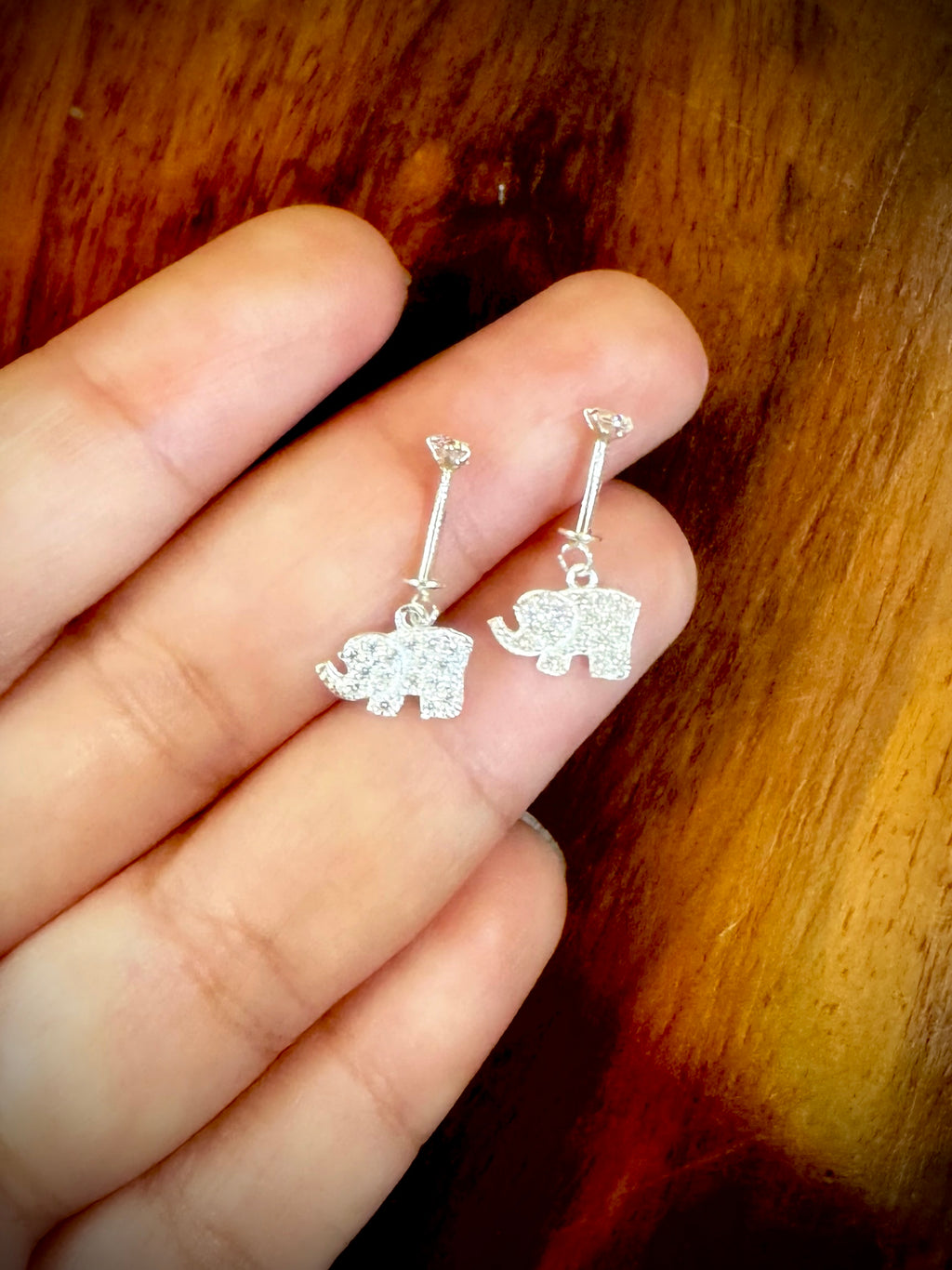 Everyday Bugadi - Baby Haathi Helix Earrings - 92.5 Silver