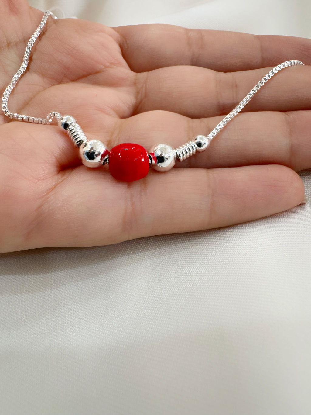 Elegant Silver Rakhi in 92.5 Sterling – Limited Edition