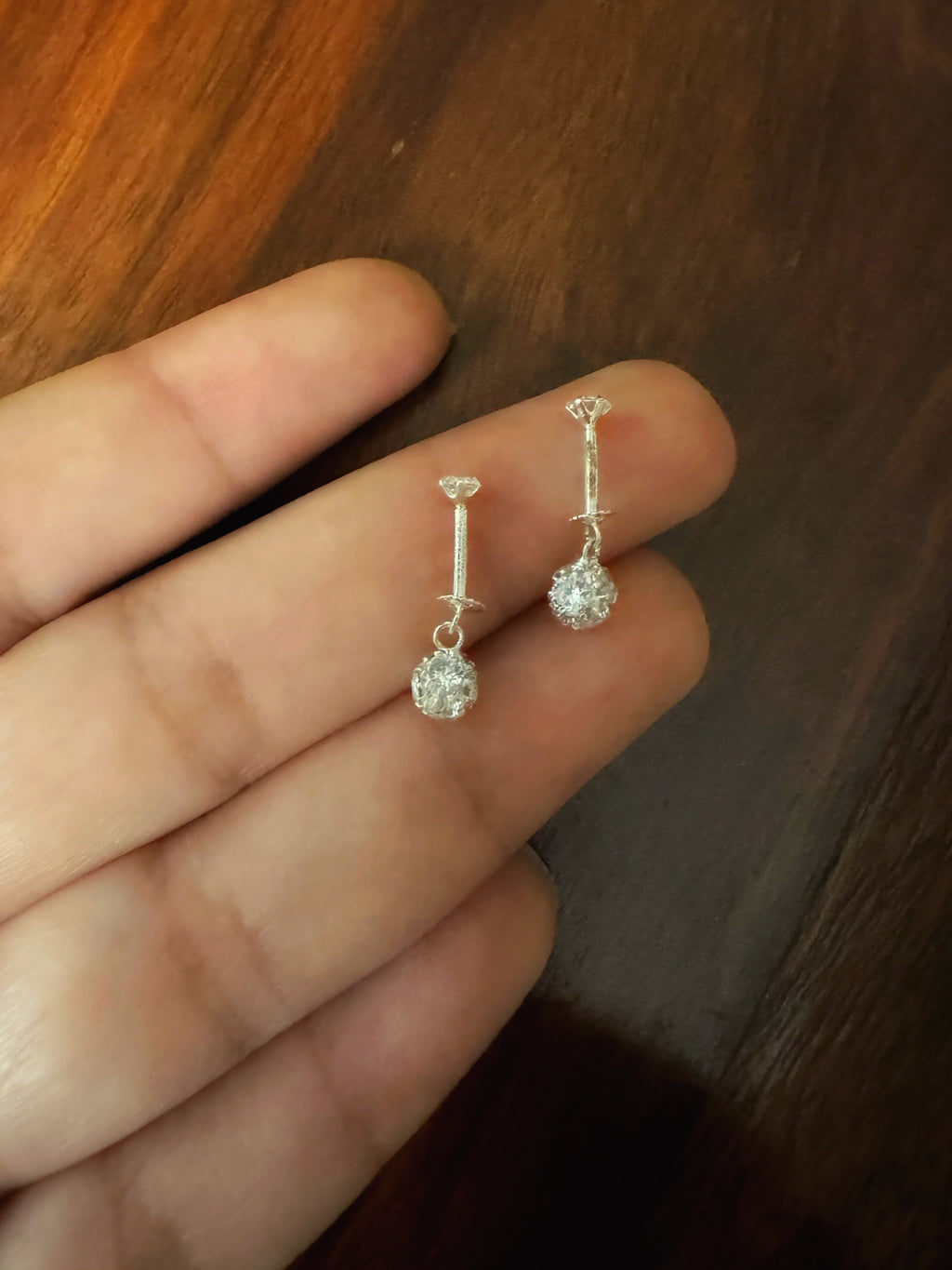 Everyday Bugadi - Disco Helix Earrings - 92.5 Silver