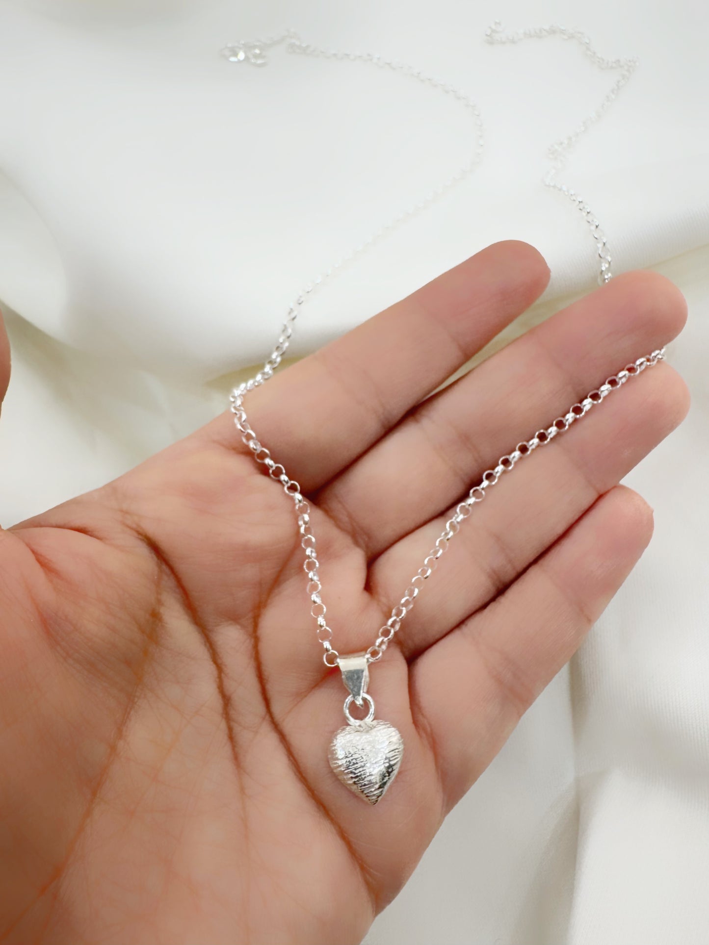 Whisper of Love Silver Heart Pendant 92.5 (Without Chain)