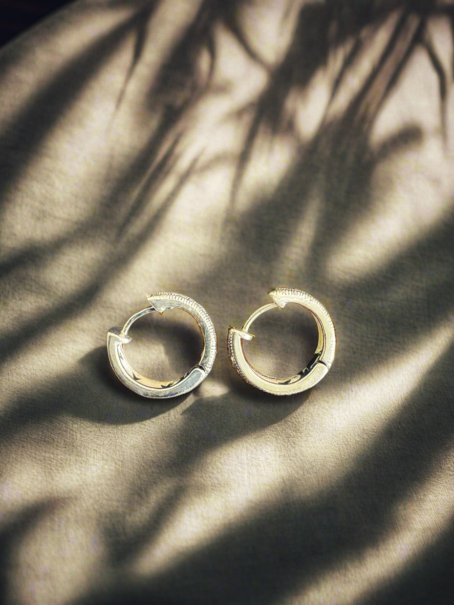 Silver Bali Earrings 92.5 Silver