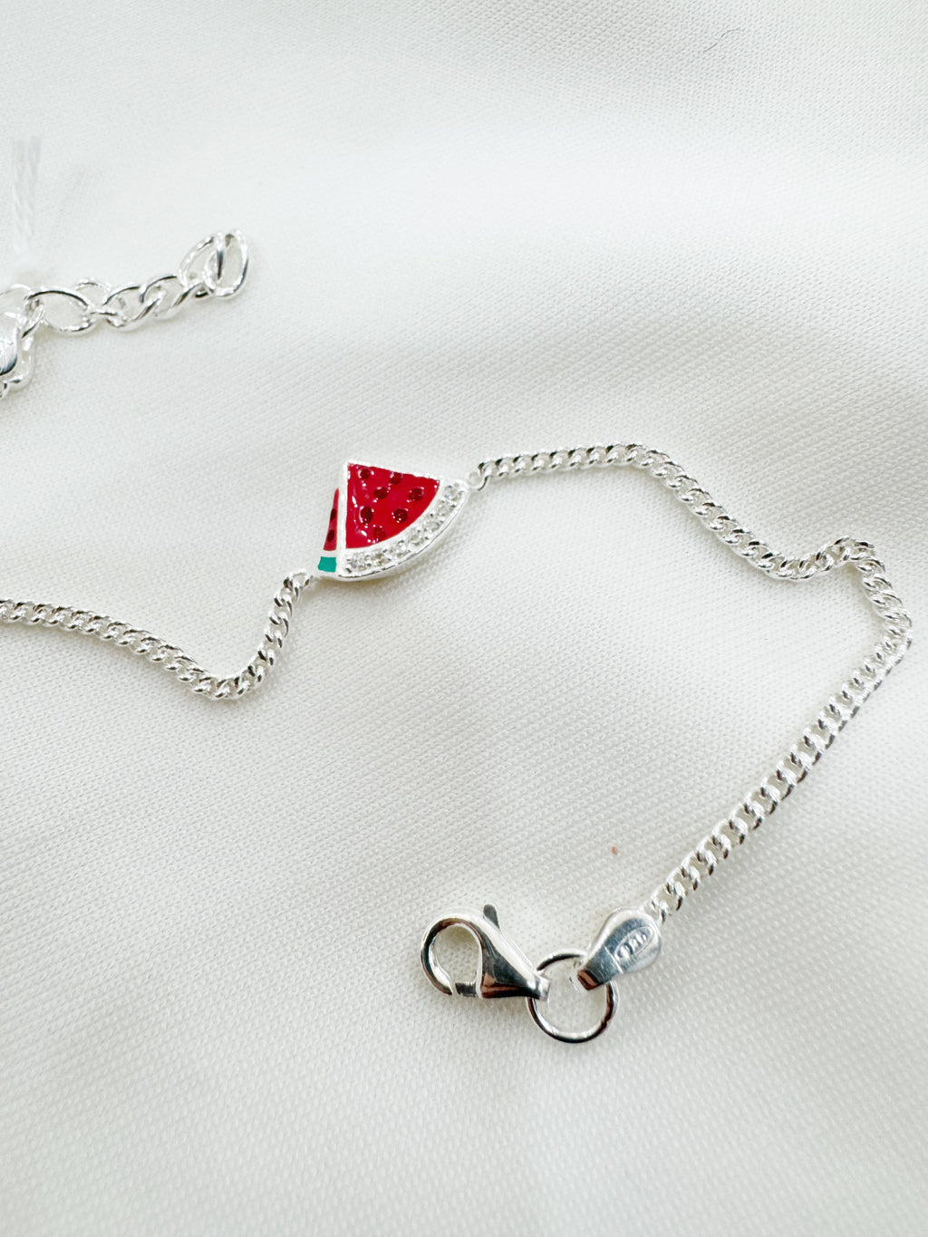 Kids Watermelon Silver Rakhi in 92.5 Sterling – Limited Edition