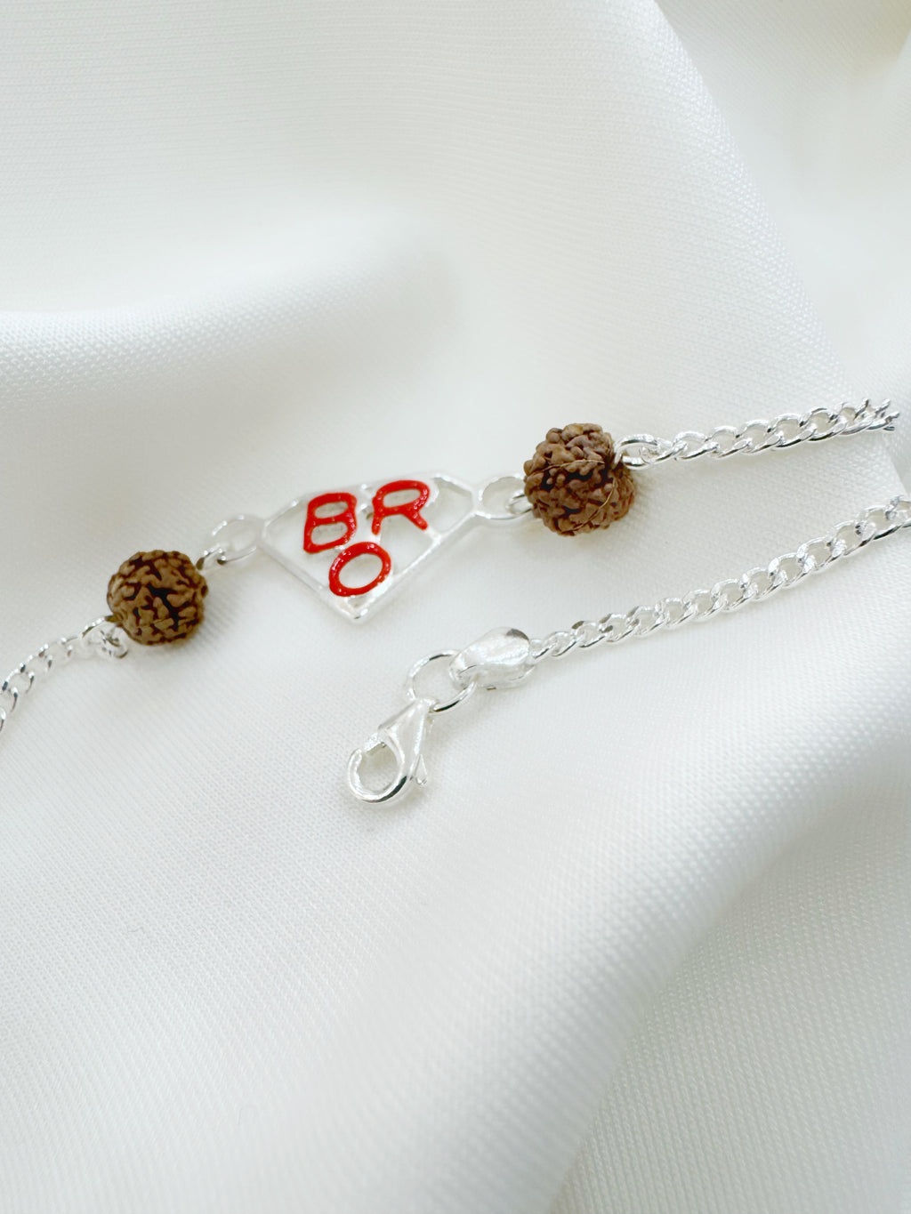 Bro Rakhi in Pure 92.5 Silver – Gift-Ready Keepsake Rakhi