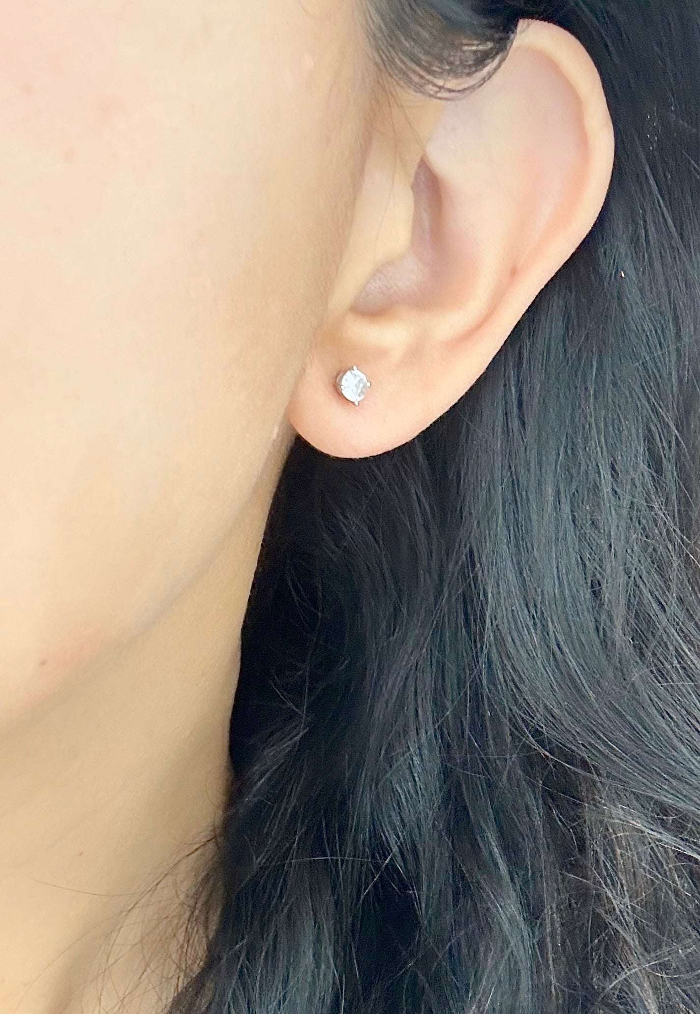 Eternal Spark 92.5 Silver Stud Earrings - Handcrafted