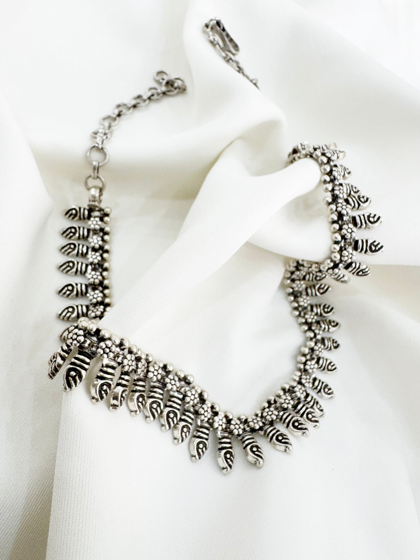 Chaandlatika – 92.5 Silver Tribal Choker Handcrafted