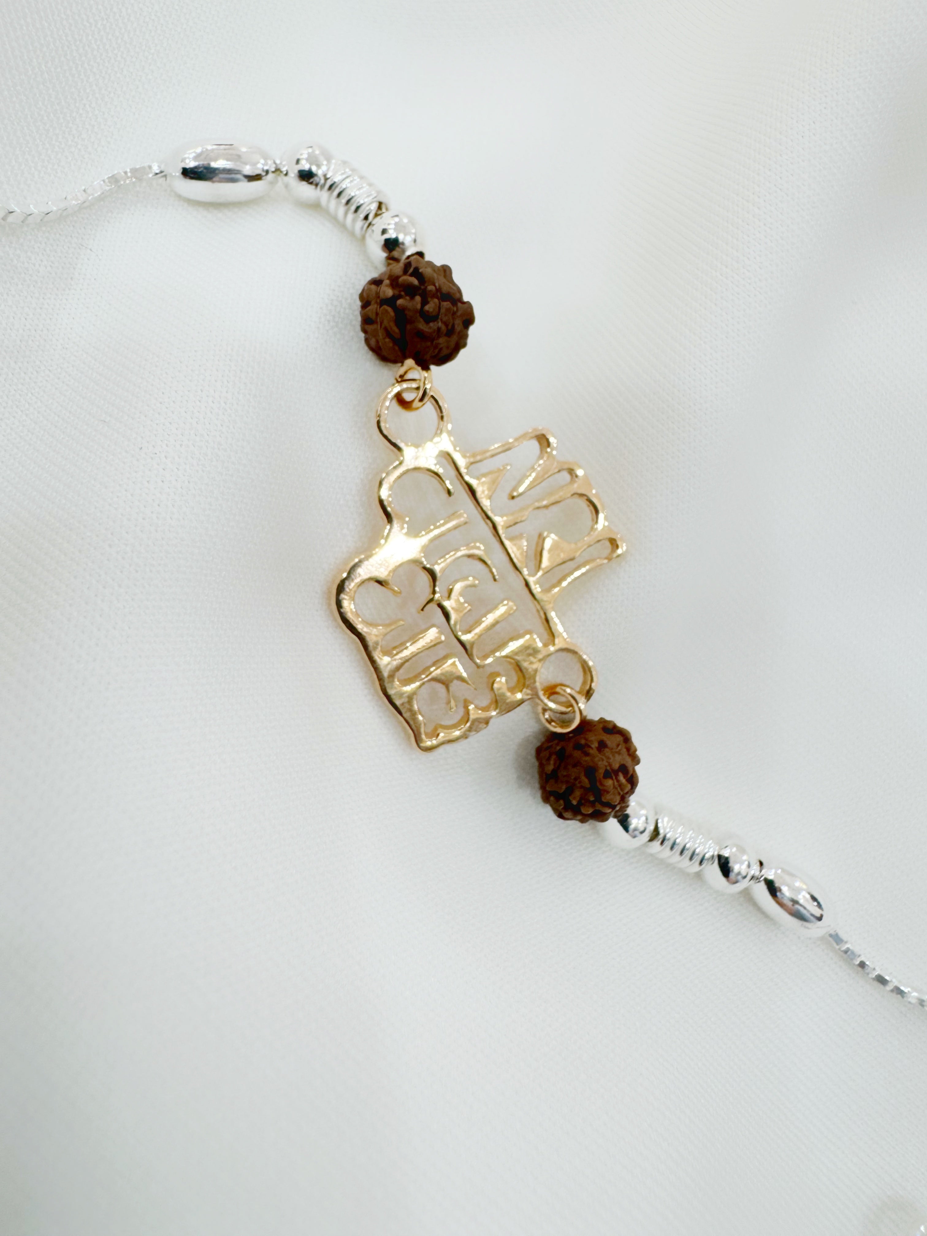 Premium Rakhi in Pure 92.5 Silver – NRI Bhai