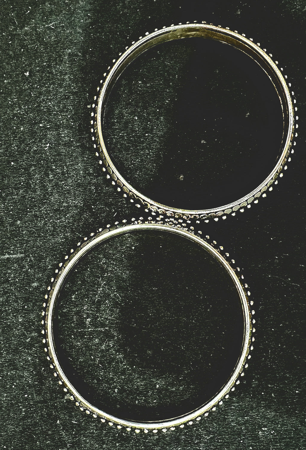 Pair Of 92.5 Silver Bangles