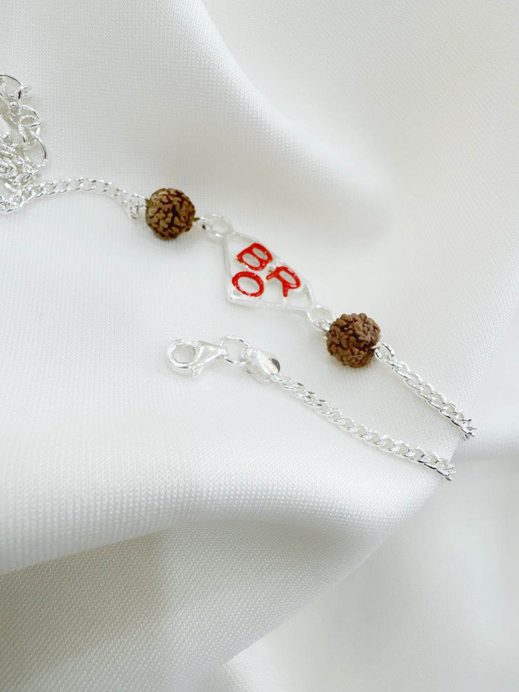 Bro Rakhi in Pure 92.5 Silver – Gift-Ready Keepsake Rakhi