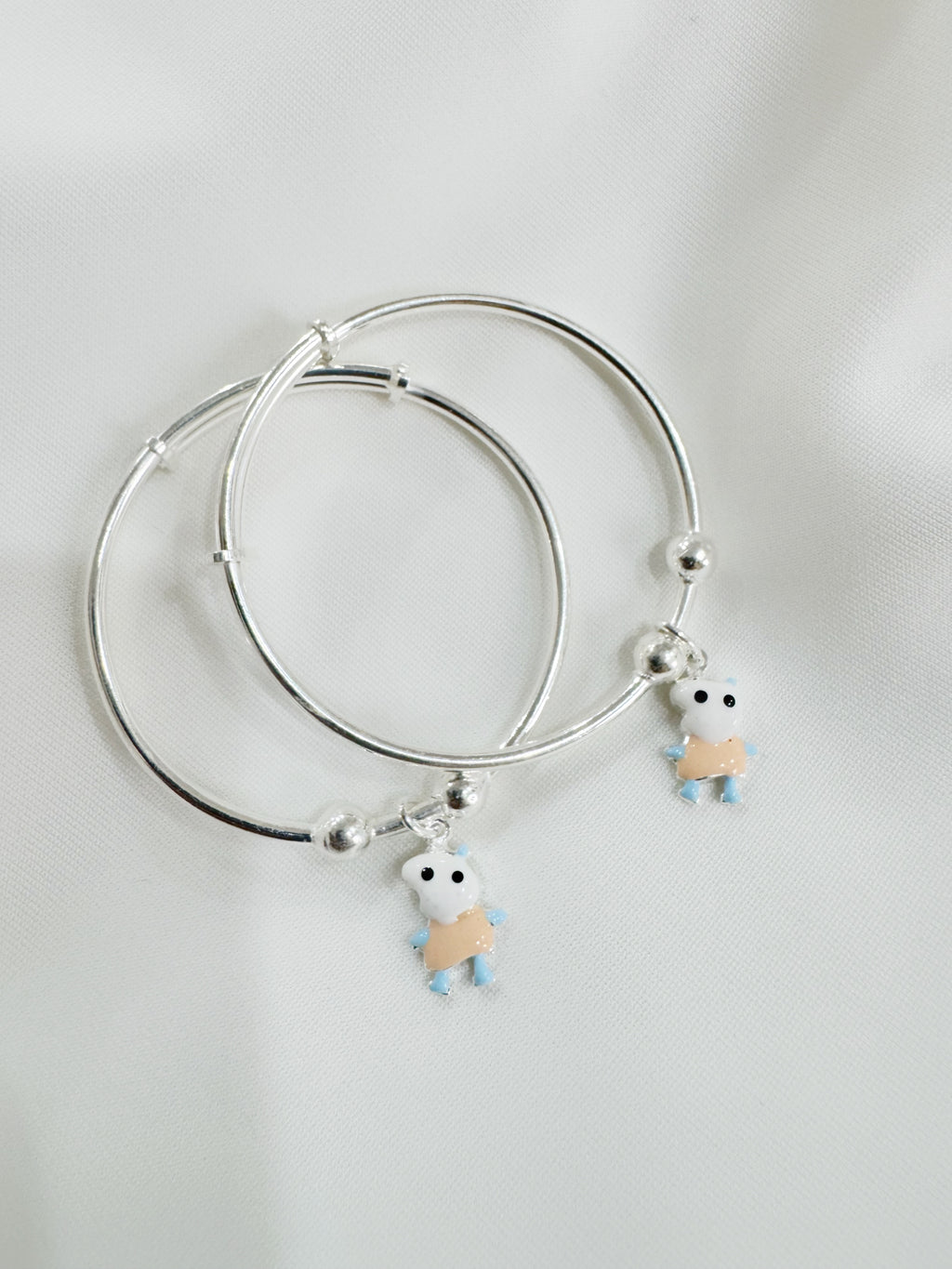 92.5 Silver Peppa Pig Adjustable Size Nazaria Set for Kids