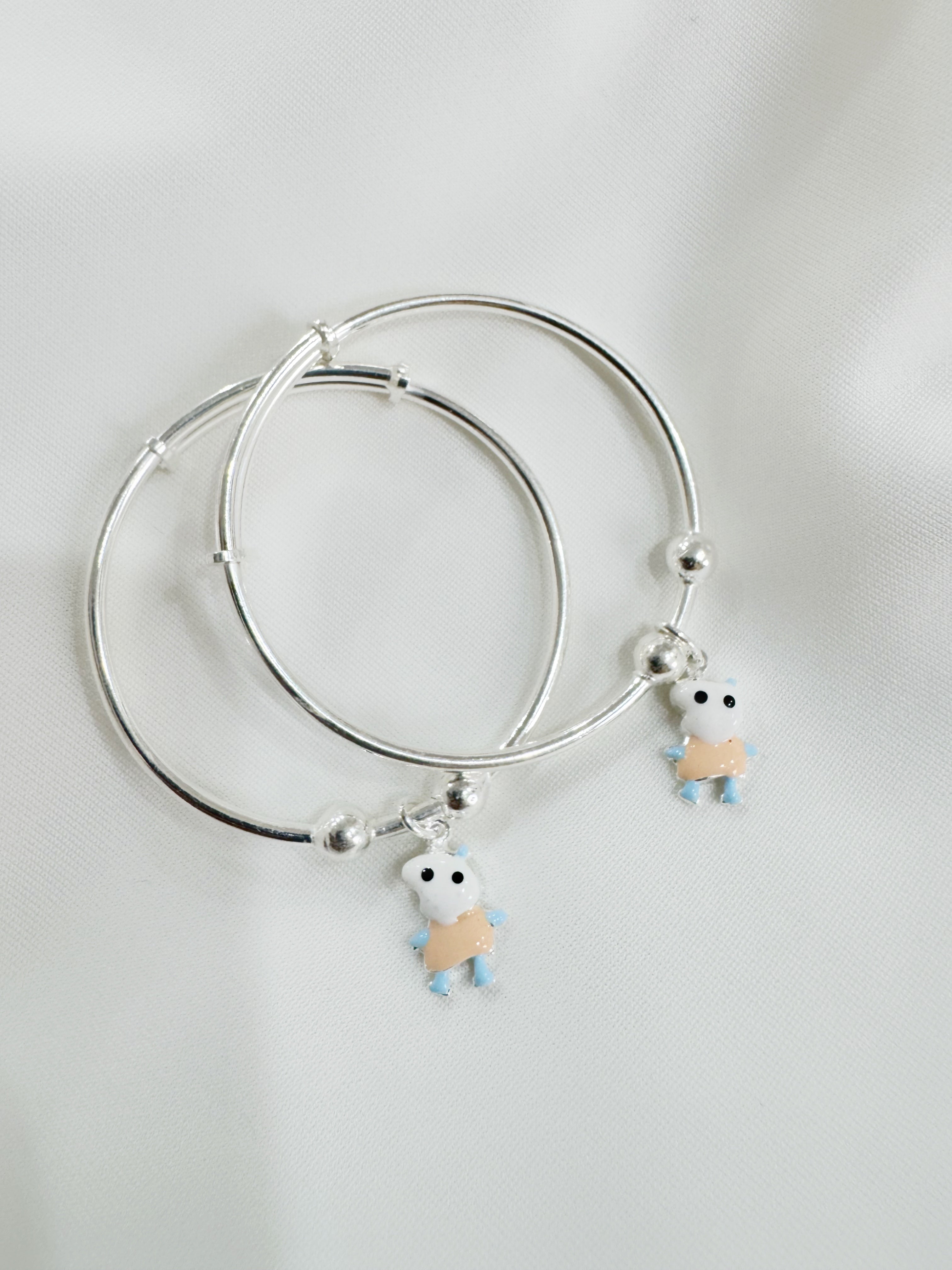 92.5 Silver Peppa Pig Adjustable Size Nazaria Set for Kids