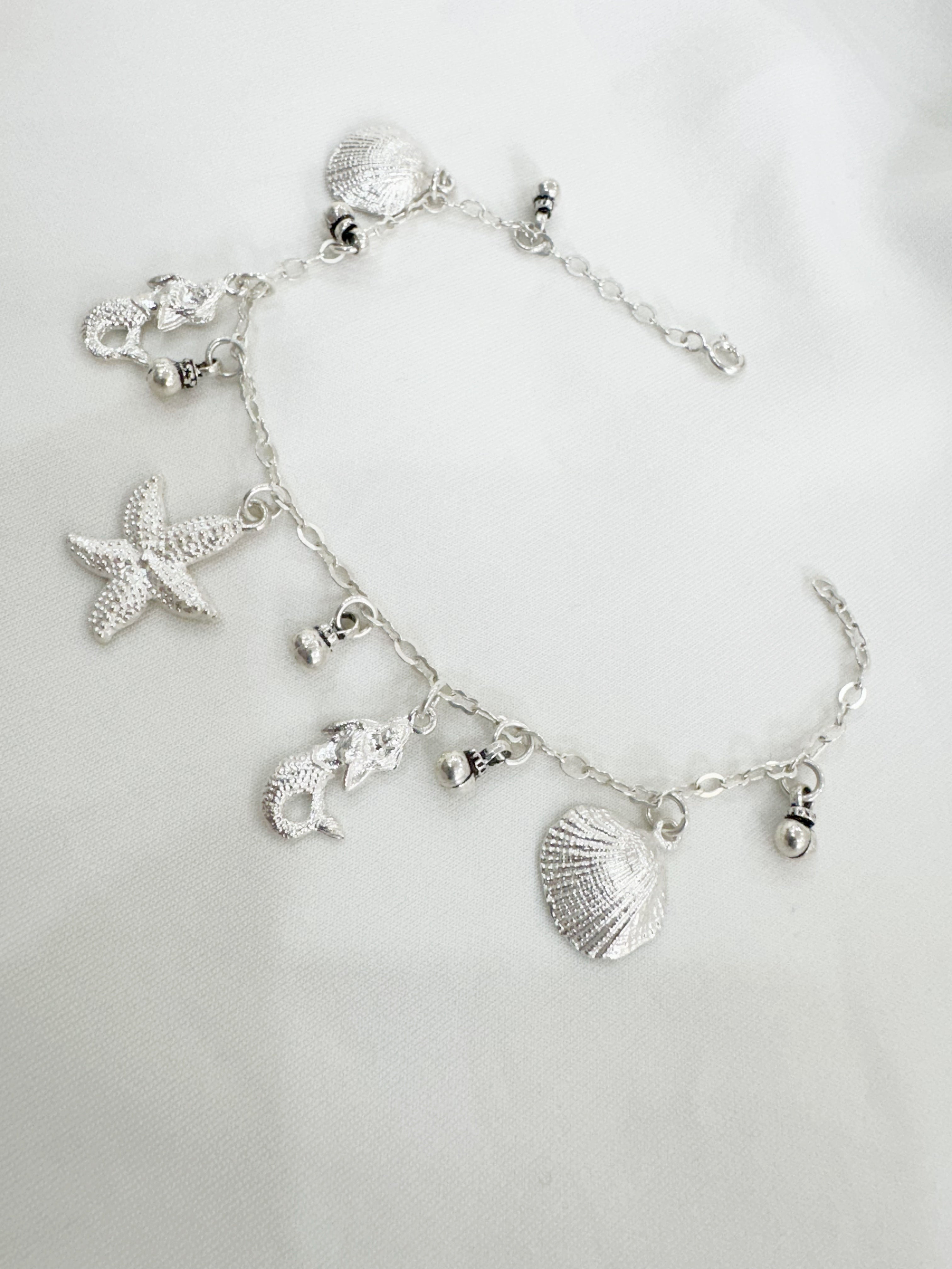 Sagarika – Ocean’s Muse Bracelet 92.5 Silver