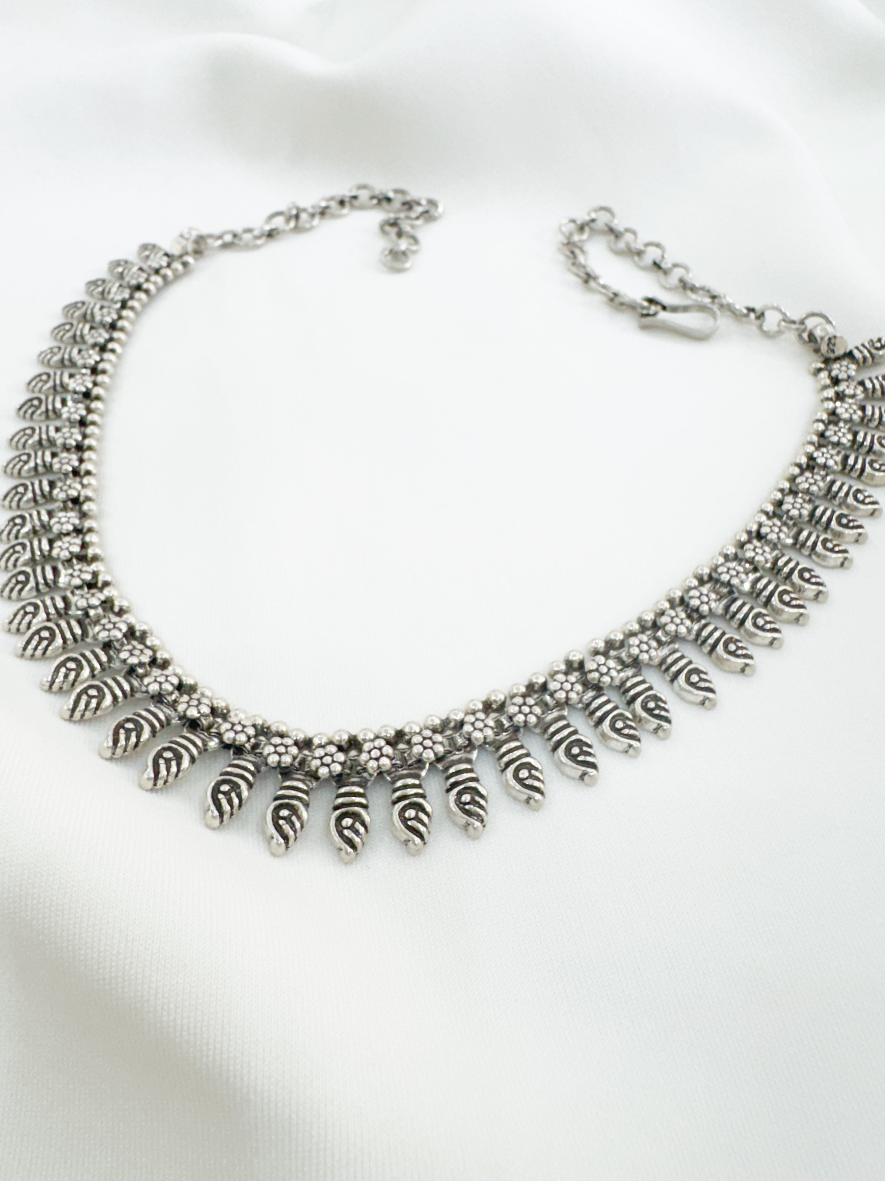 Chaandlatika – 92.5 Silver Tribal Choker Handcrafted