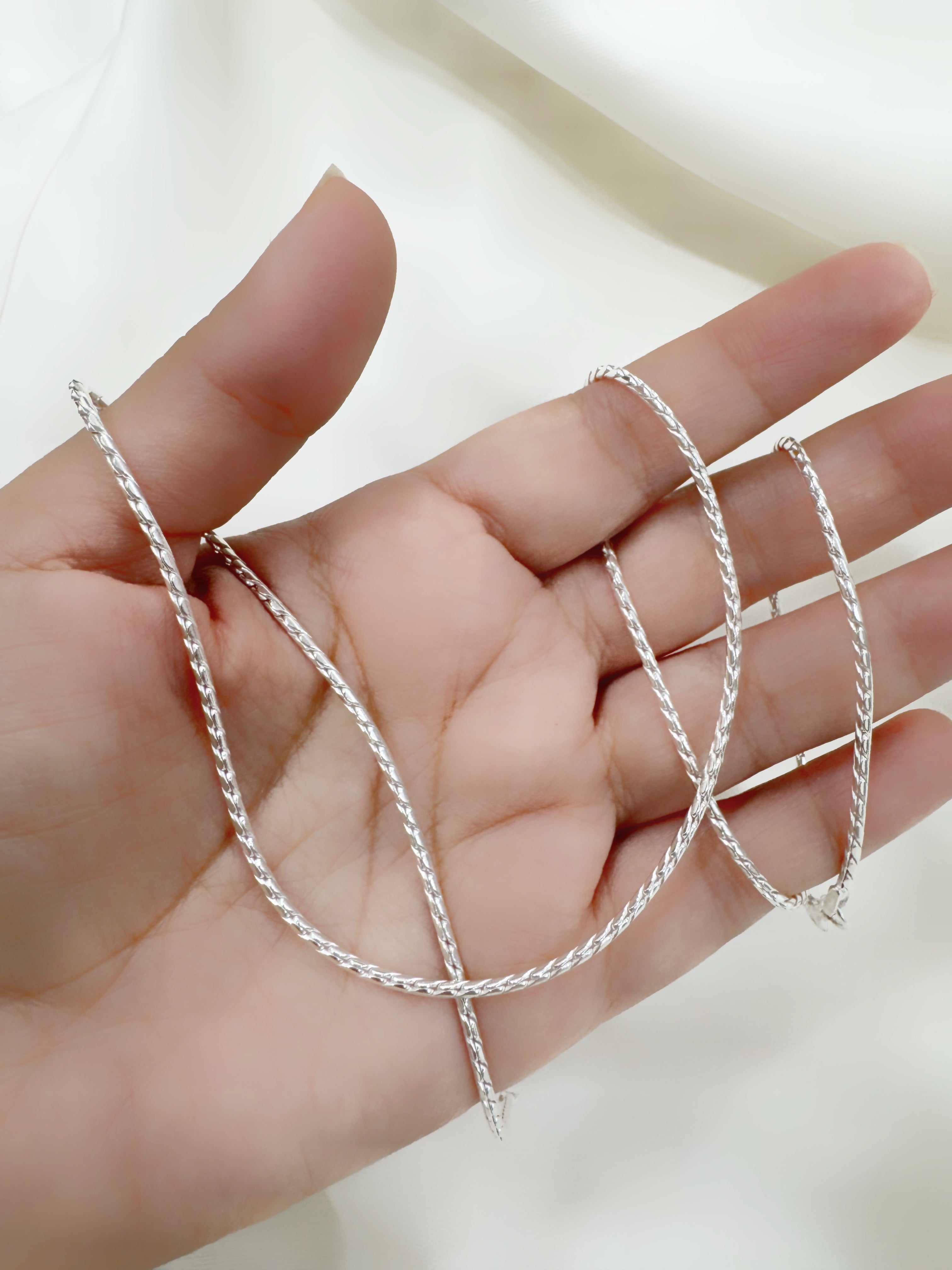 Amaira Silver Rope Chain 92.5 Silver