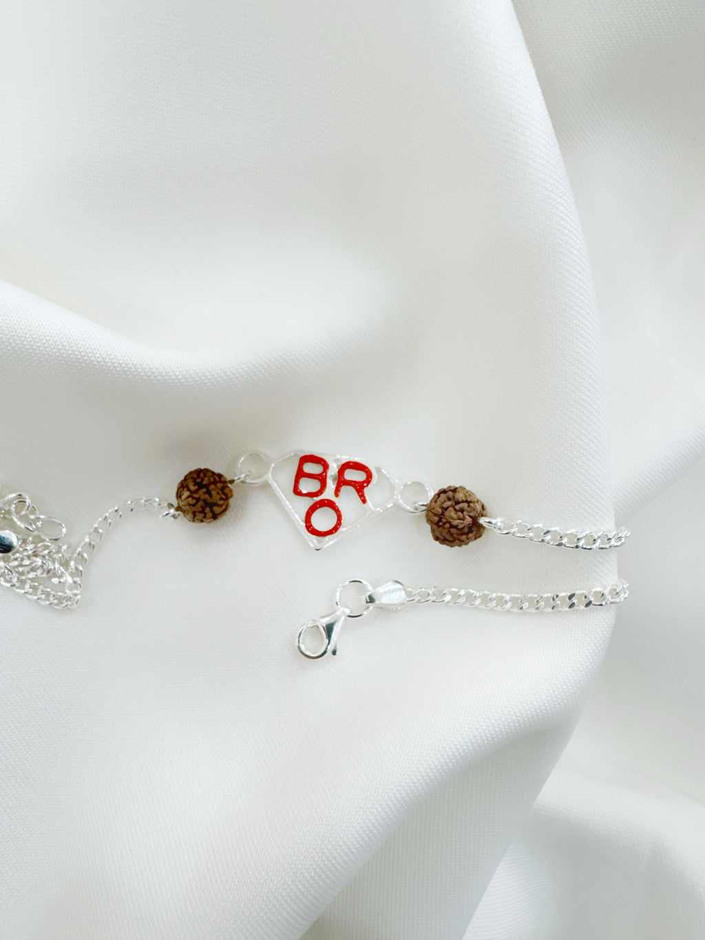 Bro Rakhi in Pure 92.5 Silver – Gift-Ready Keepsake Rakhi