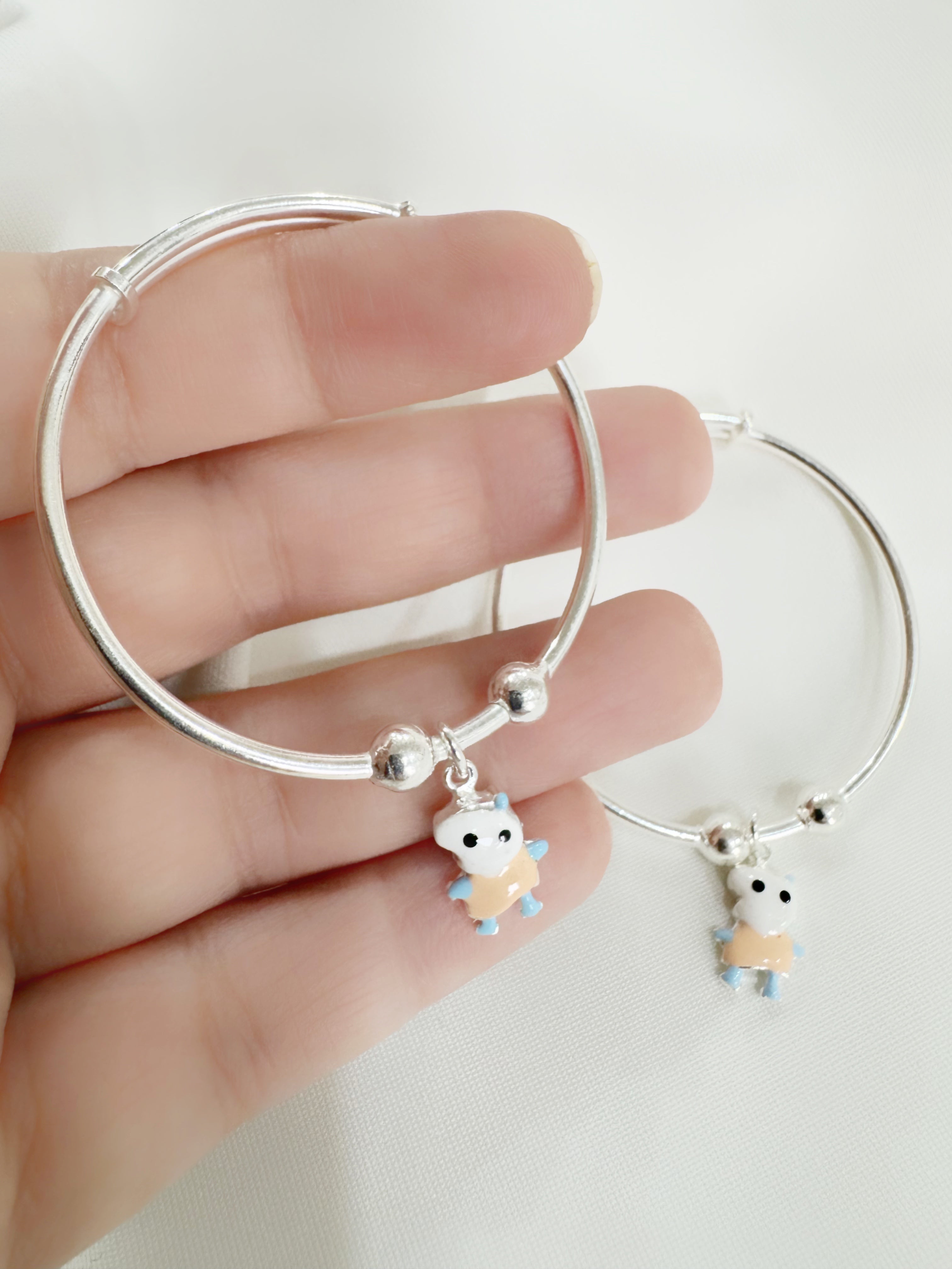 92.5 Silver Peppa Pig Adjustable Size Nazaria Set for Kids