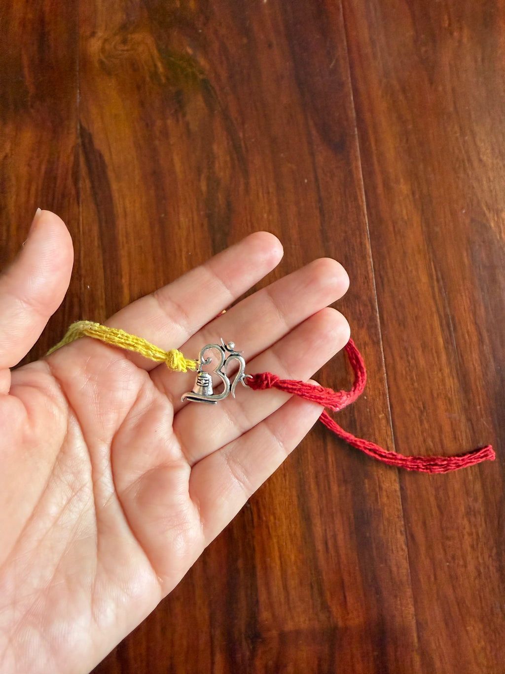 925 Pure Silver Handcrafted OM Rakhi