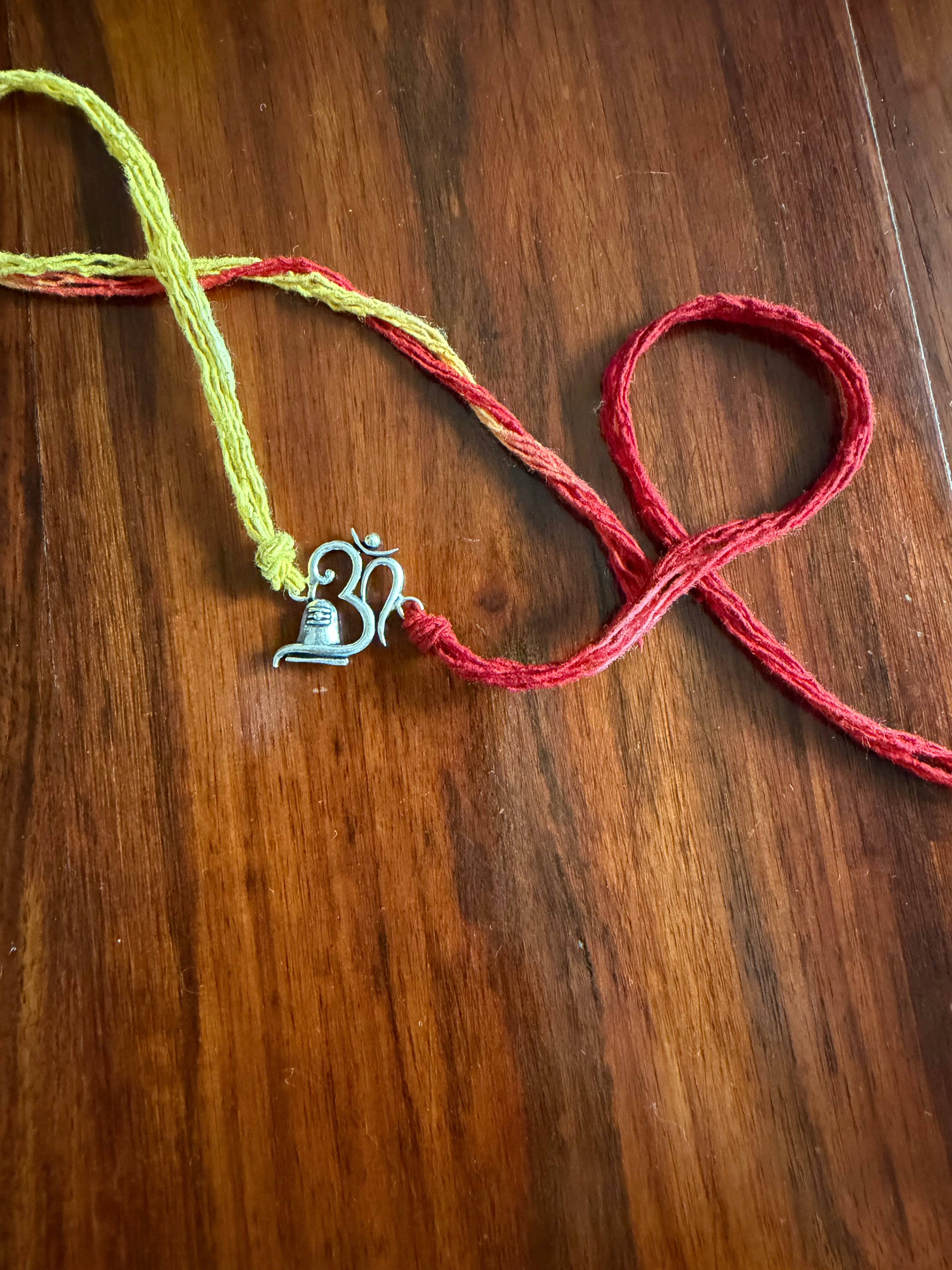 925 Pure Silver Handcrafted OM Rakhi