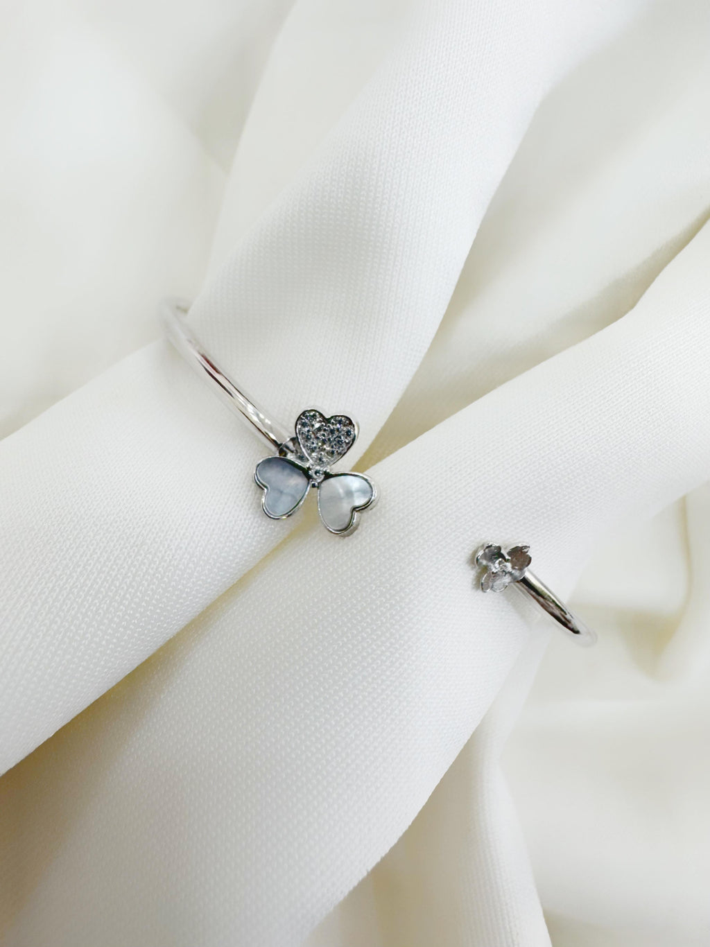 Heartleaf 92.5 Silver Bracelet - Handcrafted