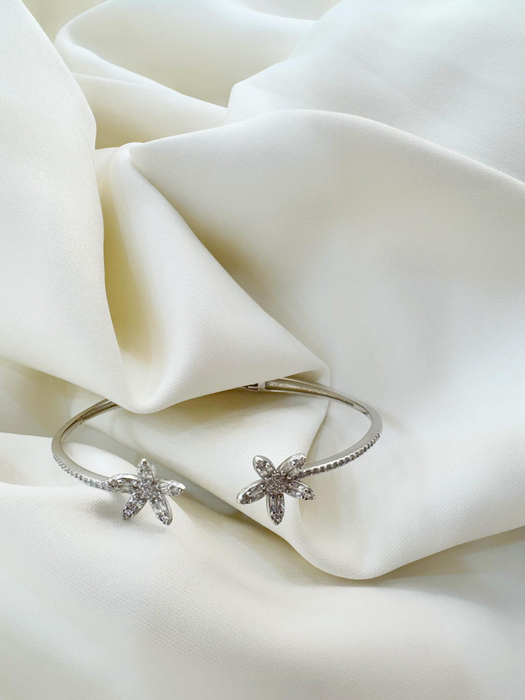 Bloomcuff 92.5 Silver Bracelet - Handcrafted