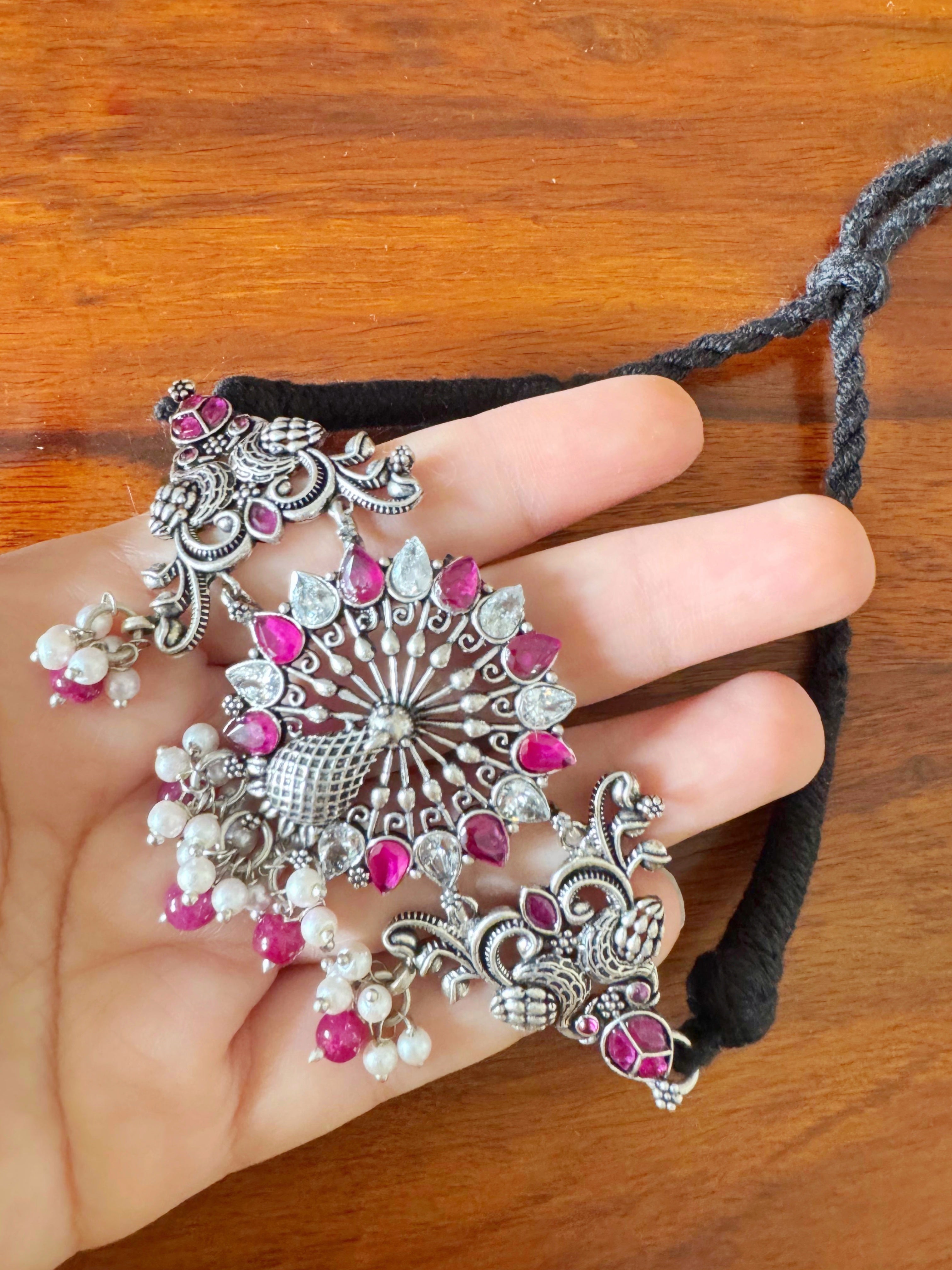 Mohini – 92.5 Silver Tribal Handcrafted Choker