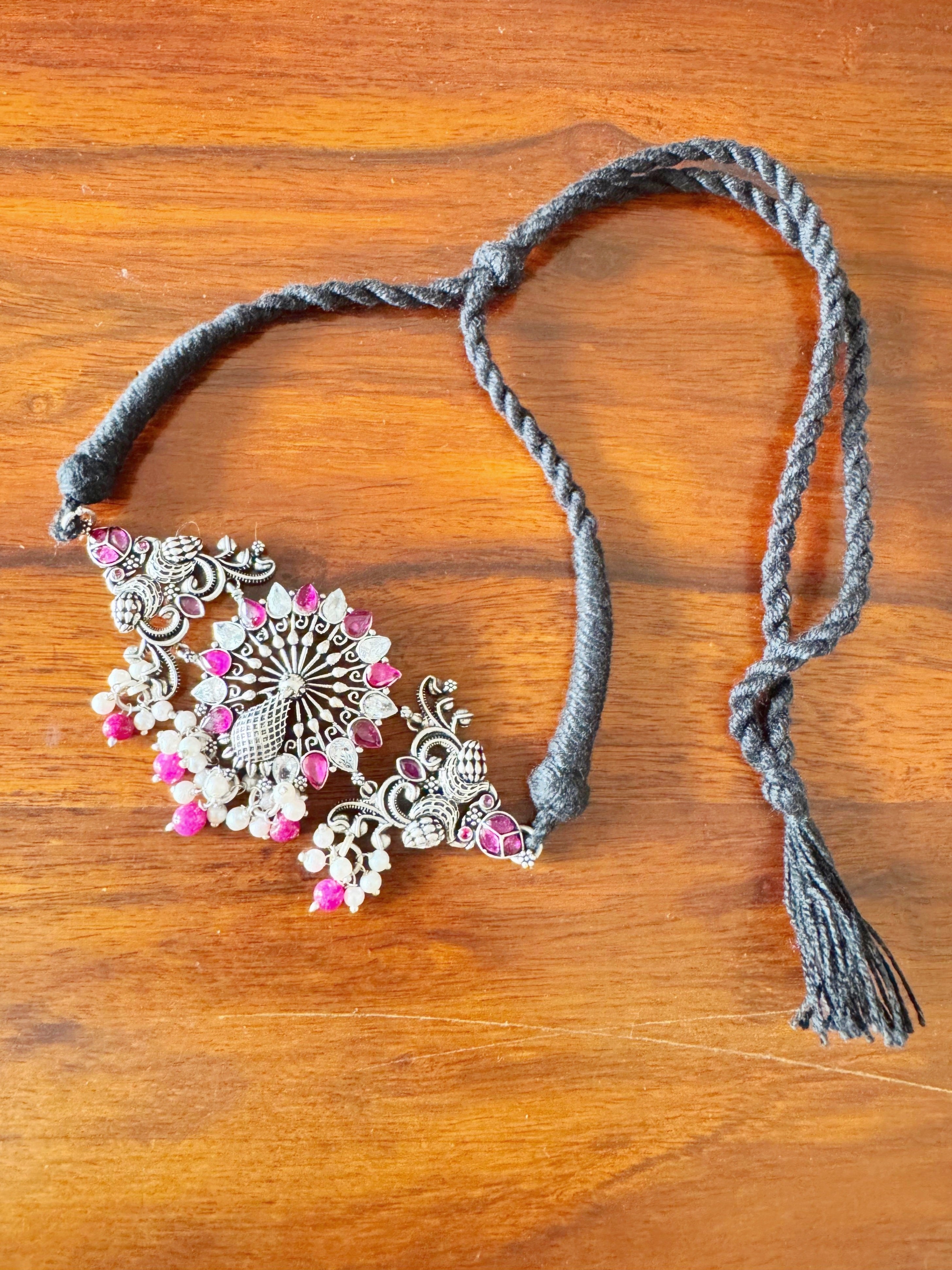 Mohini – 92.5 Silver Tribal Handcrafted Choker