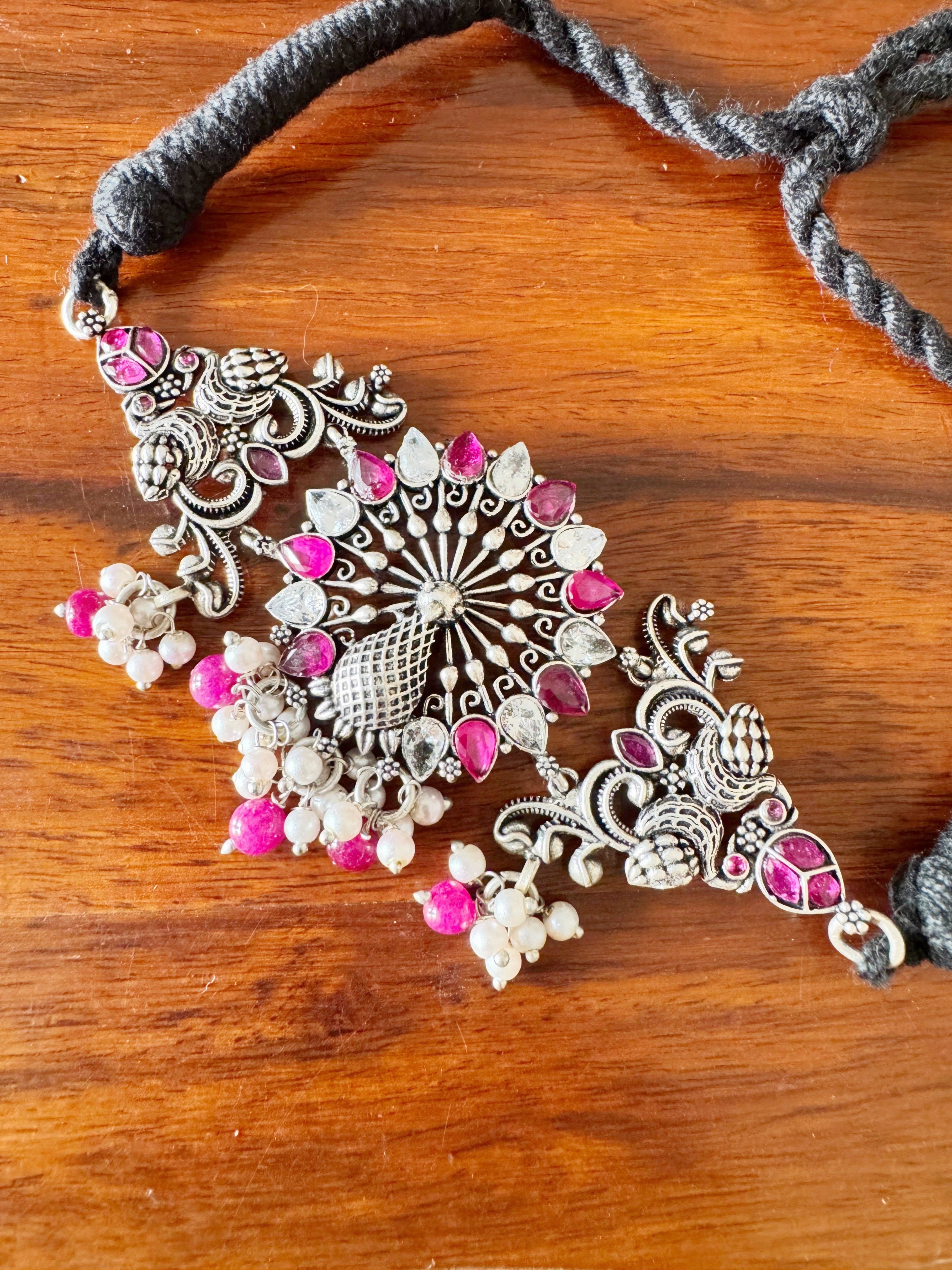 Mohini – 92.5 Silver Tribal Handcrafted Choker